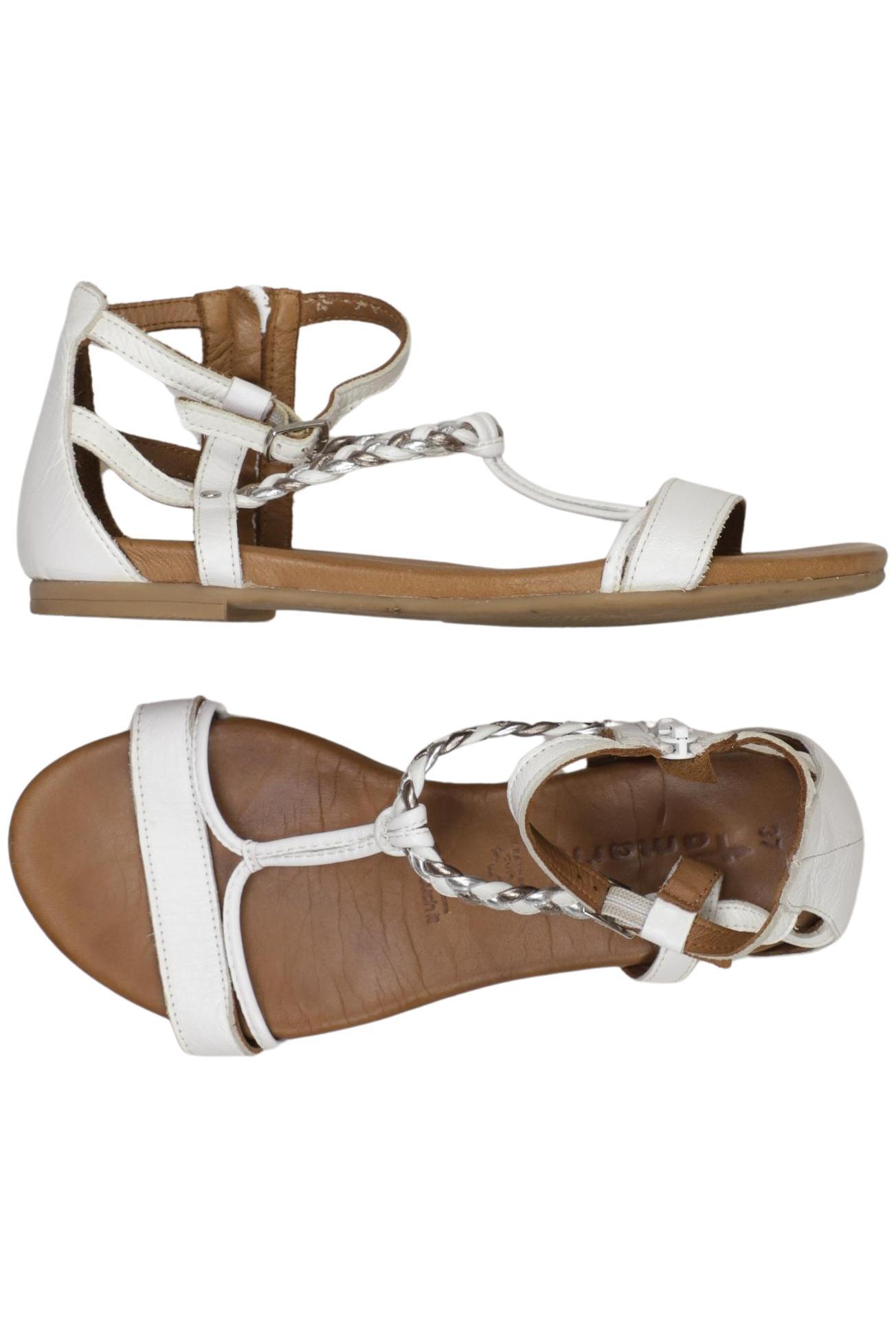 

Tamaris Damen Sandale, weiß, Gr. 37