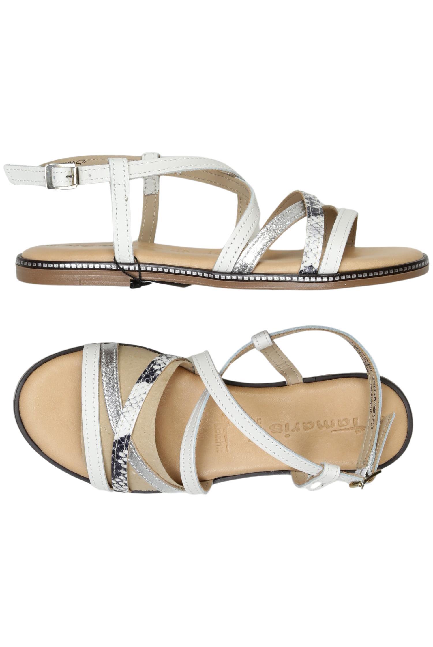 

Tamaris Damen Sandale, weiß, Gr. 37