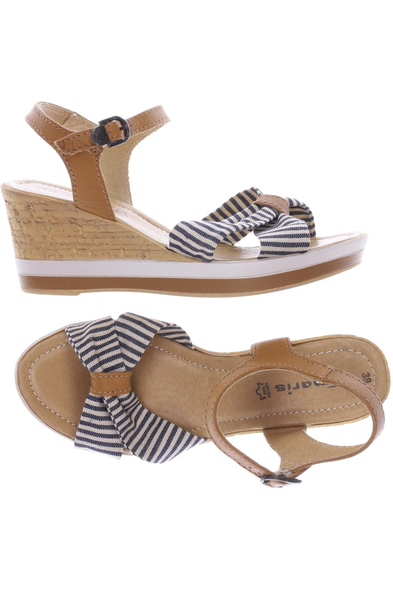 

Tamaris Damen Sandale, beige, Gr. 38