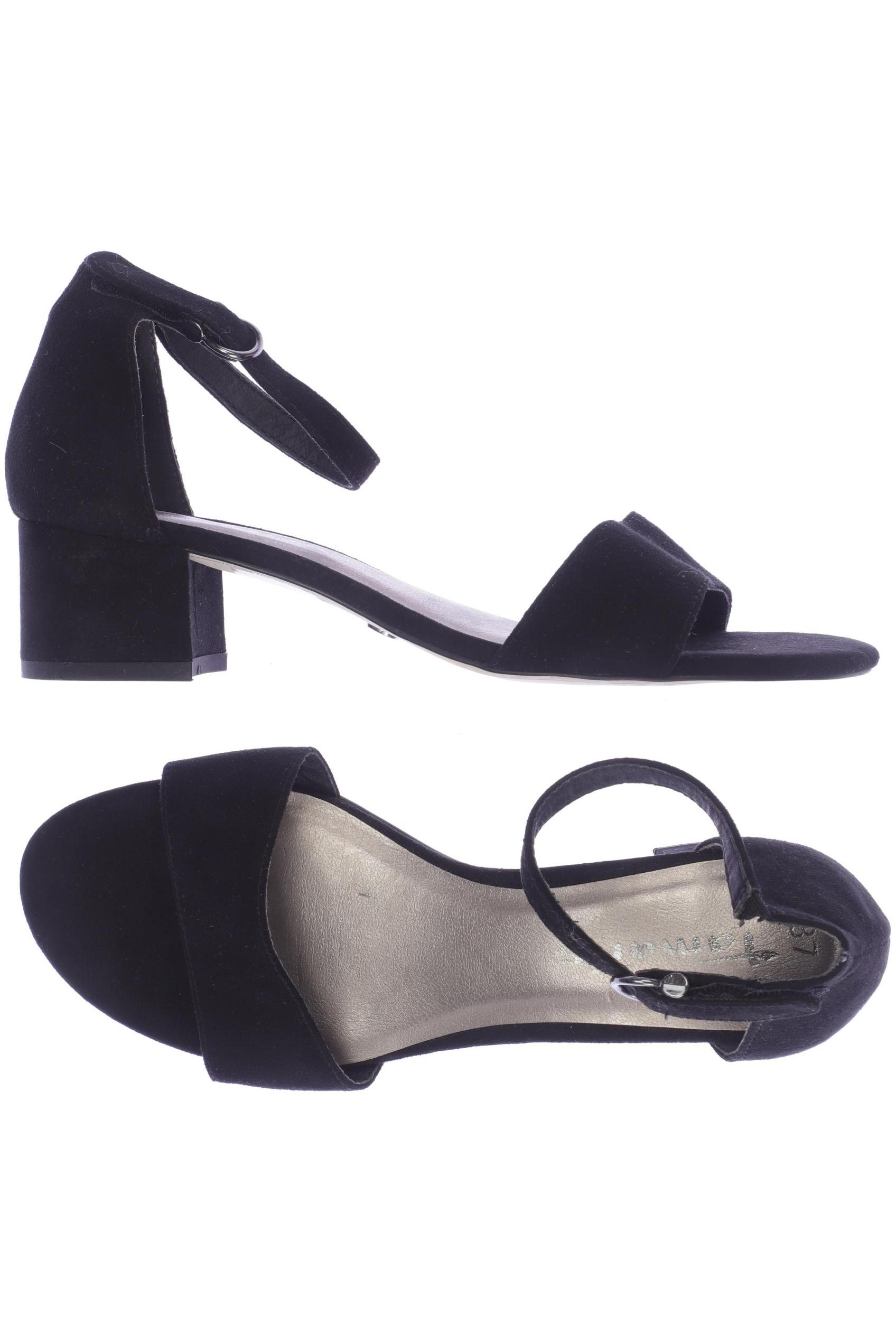 

Tamaris Damen Sandale, schwarz, Gr. 37