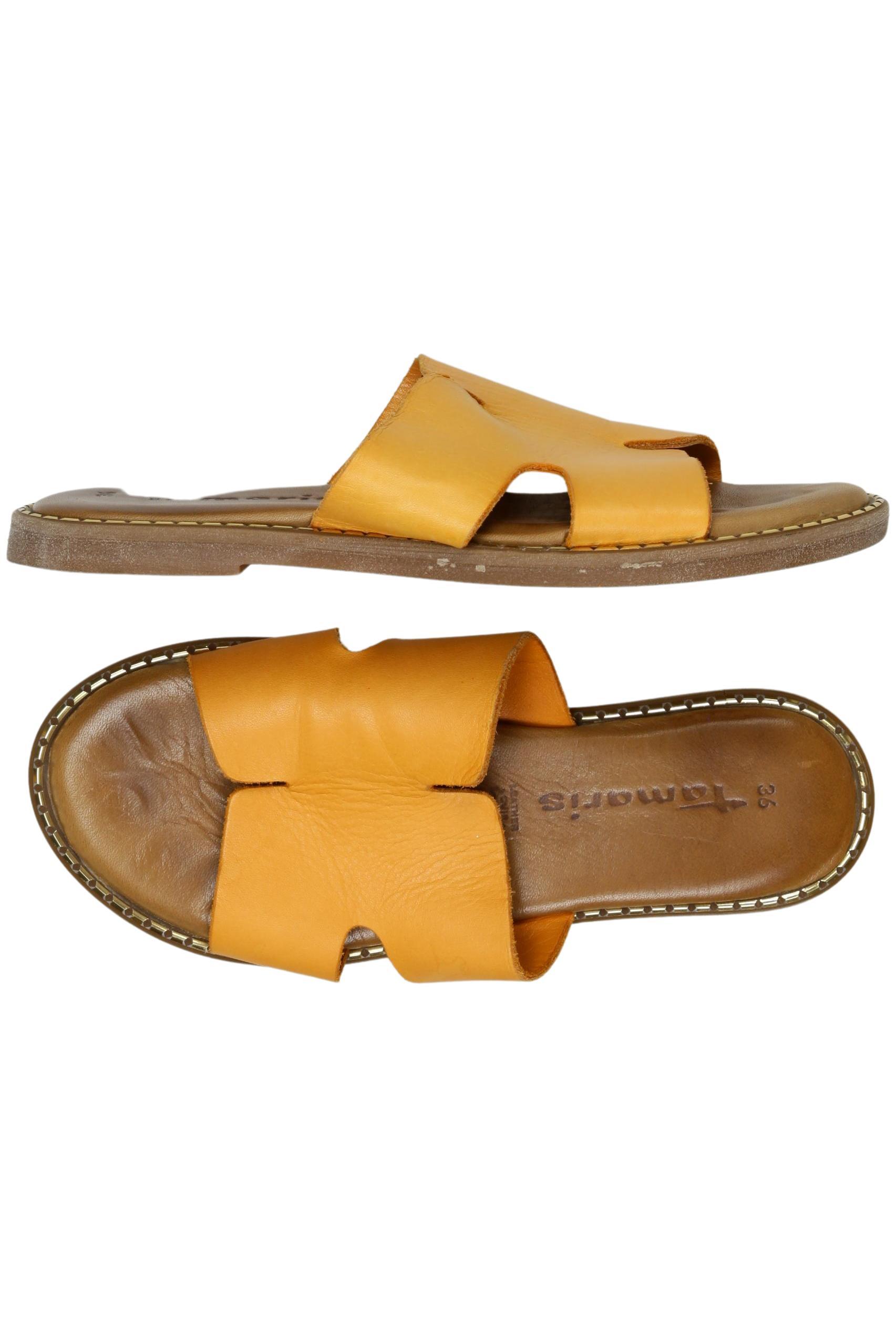 

Tamaris Damen Sandale, gelb, Gr. 36