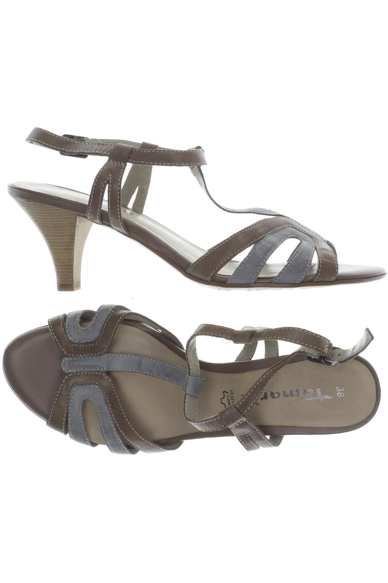 

Tamaris Damen Sandale, braun