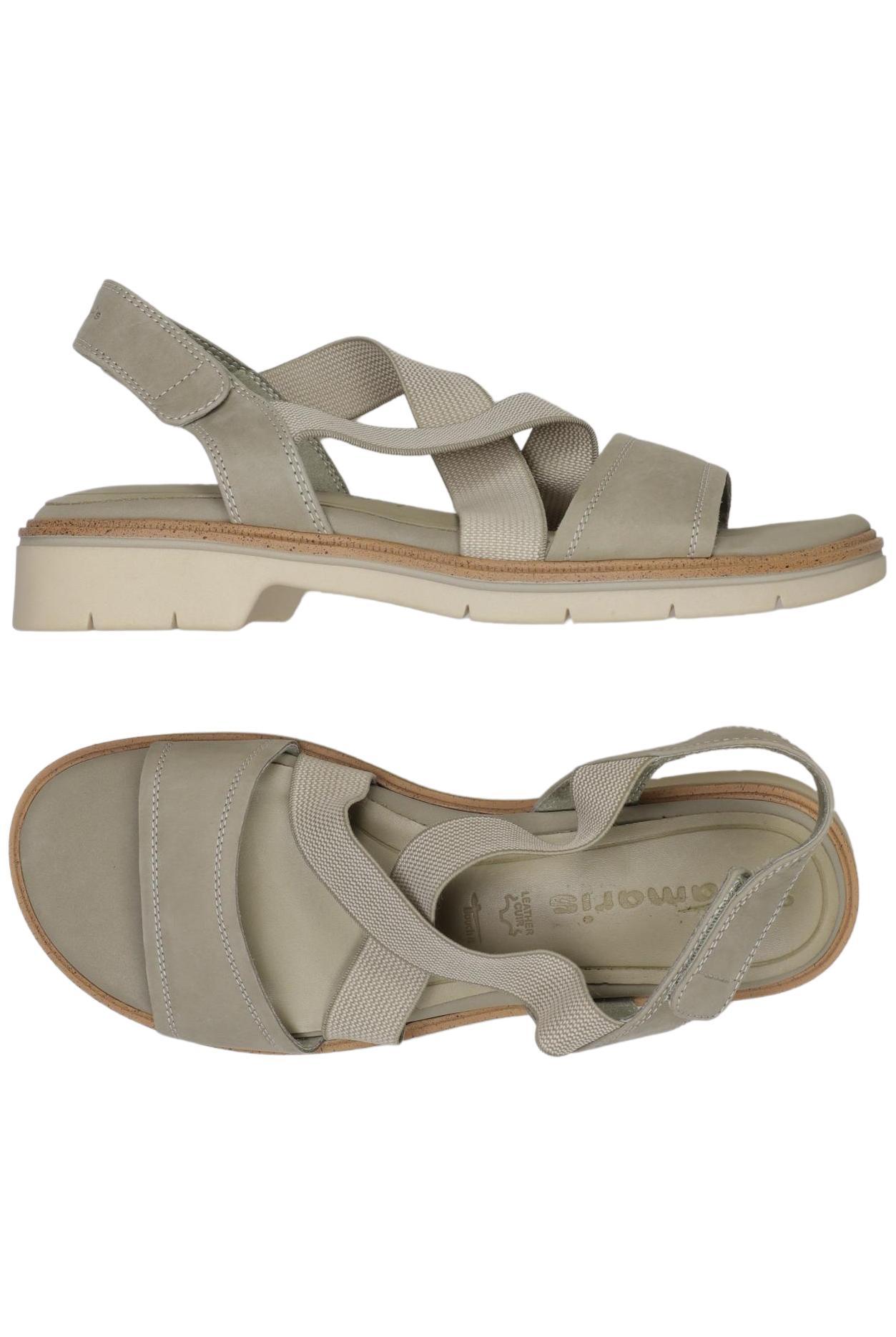 

Tamaris Damen Sandale, beige, Gr. 39
