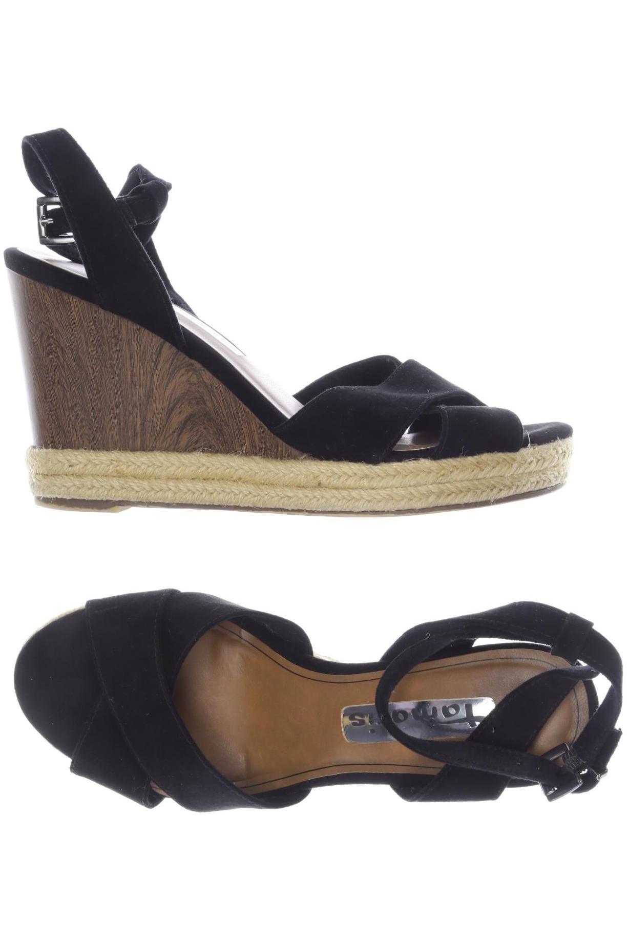 

Tamaris Damen Sandale, schwarz, Gr. 39