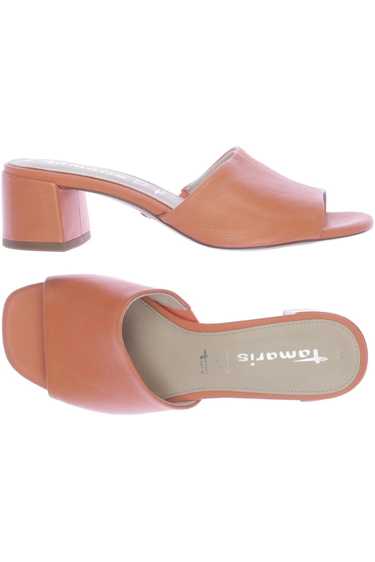 

Tamaris Damen Sandale, orange, Gr. 40