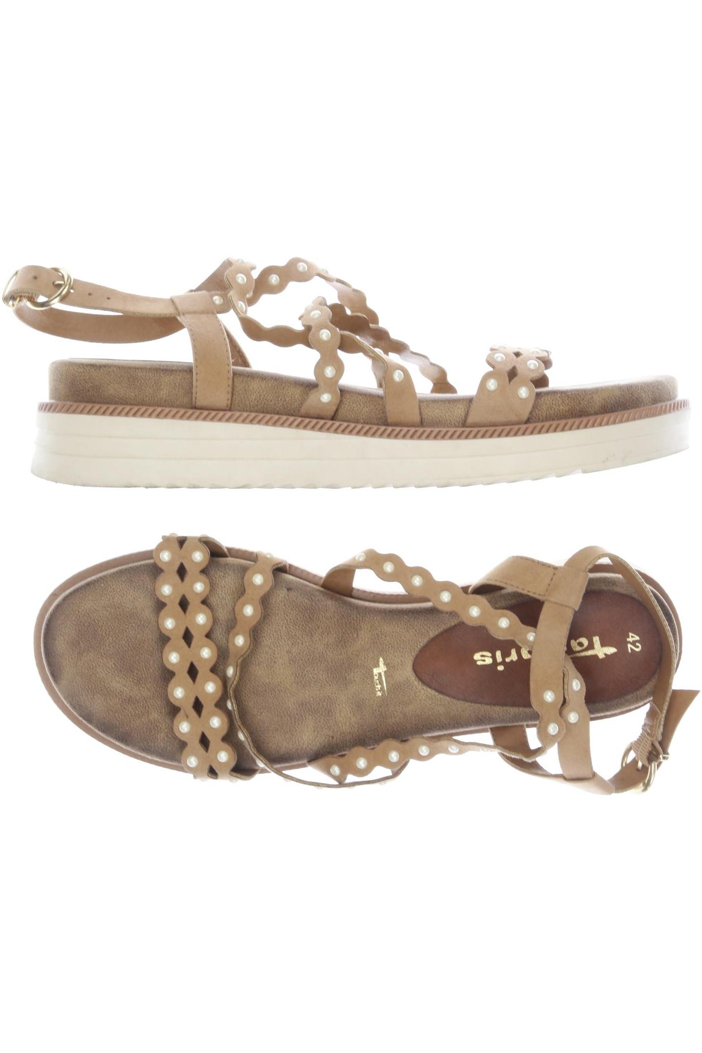 

Tamaris Damen Sandale, braun, Gr. 42