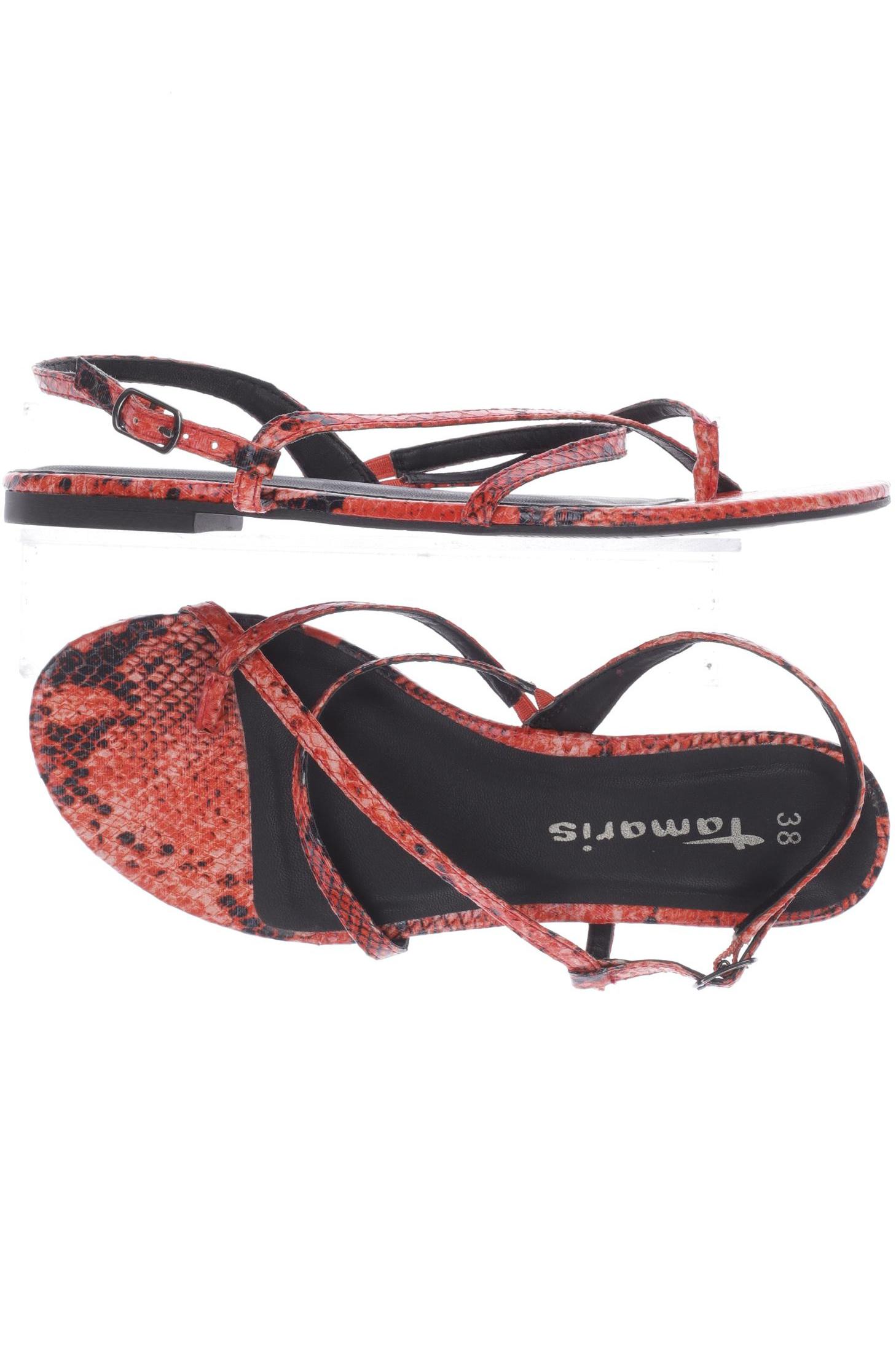 

Tamaris Damen Sandale, rot, Gr. 38