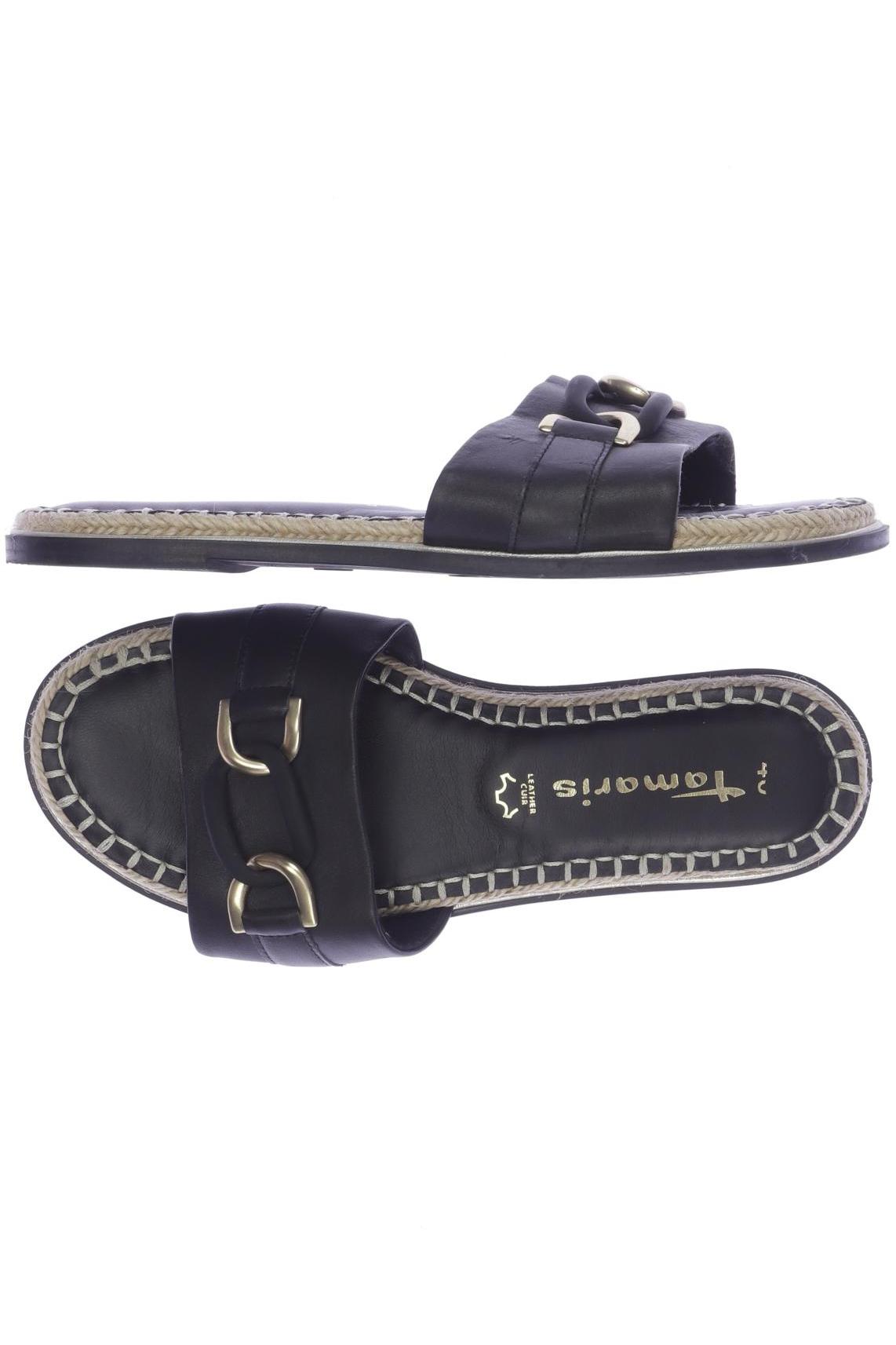 

Tamaris Damen Sandale, schwarz, Gr. 40