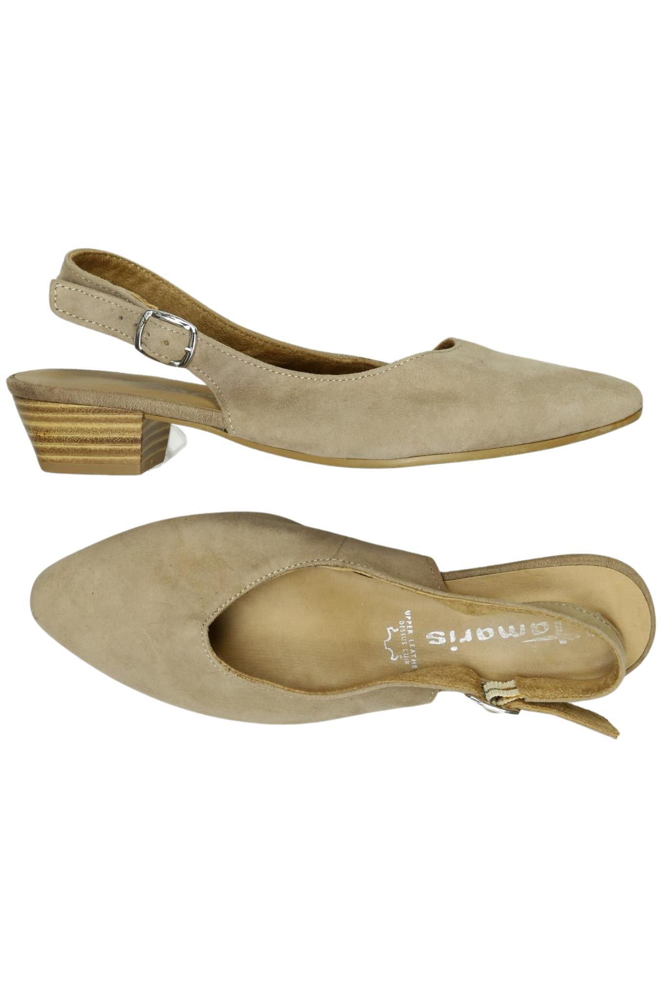 

Tamaris Damen Sandale, beige, Gr. 36