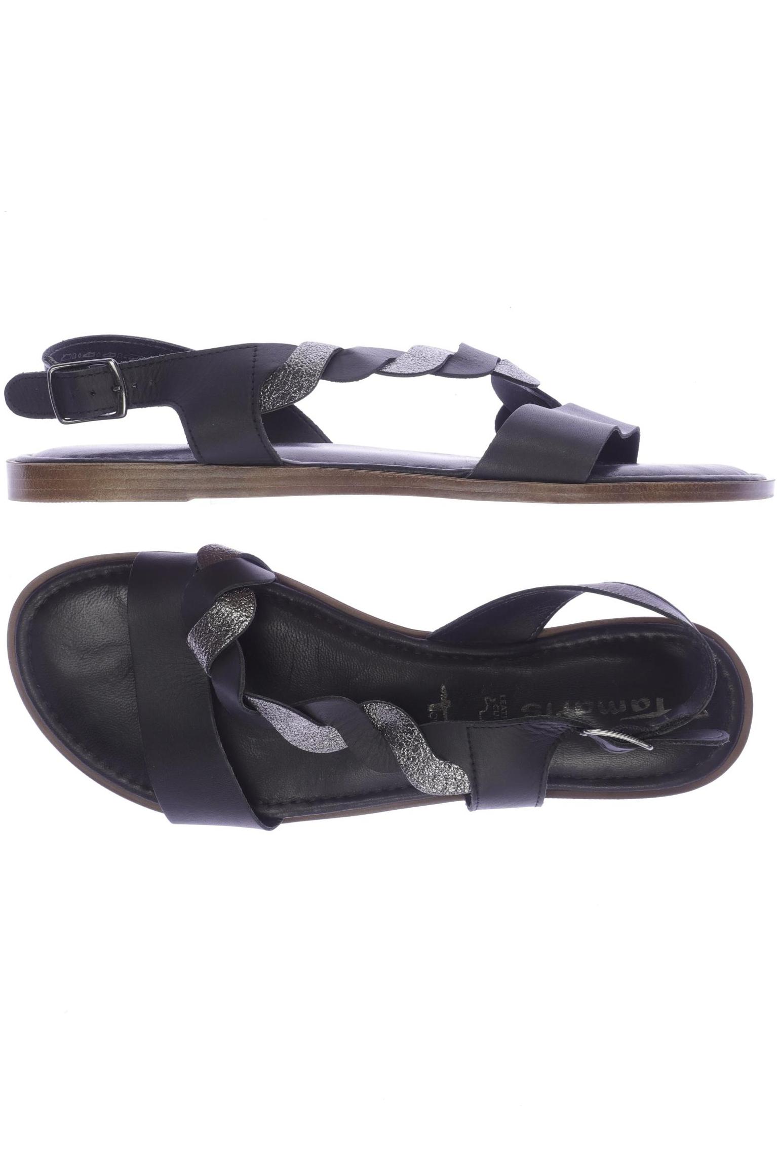 

Tamaris Damen Sandale, schwarz