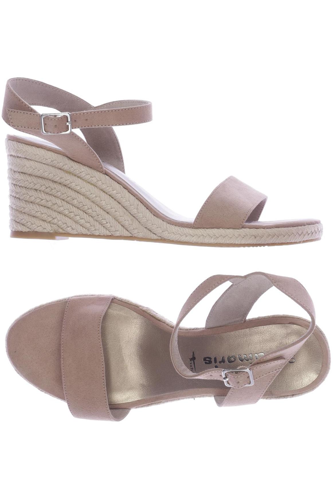 

Tamaris Damen Sandale, beige