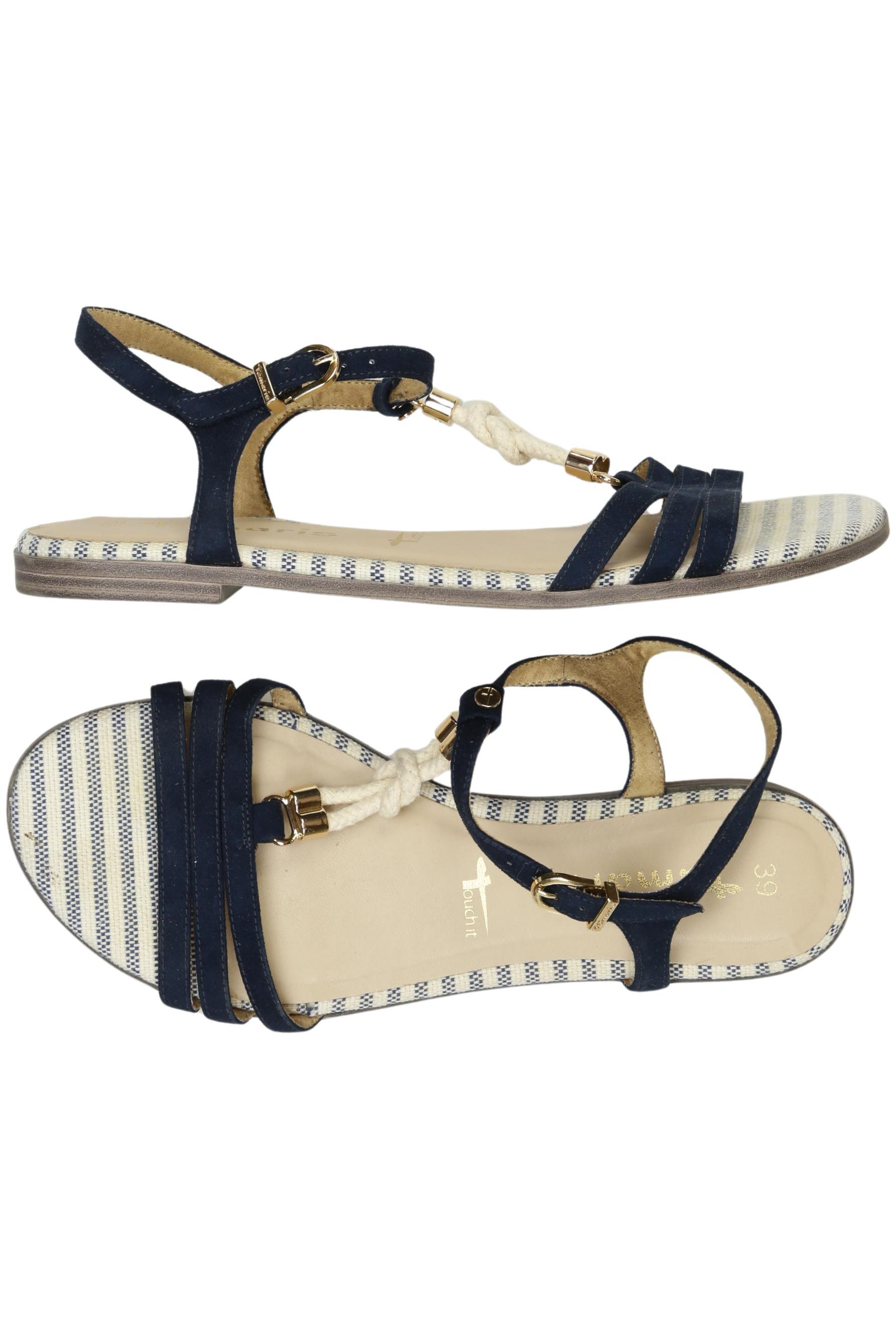 

Tamaris Damen Sandale, marineblau, Gr. 39