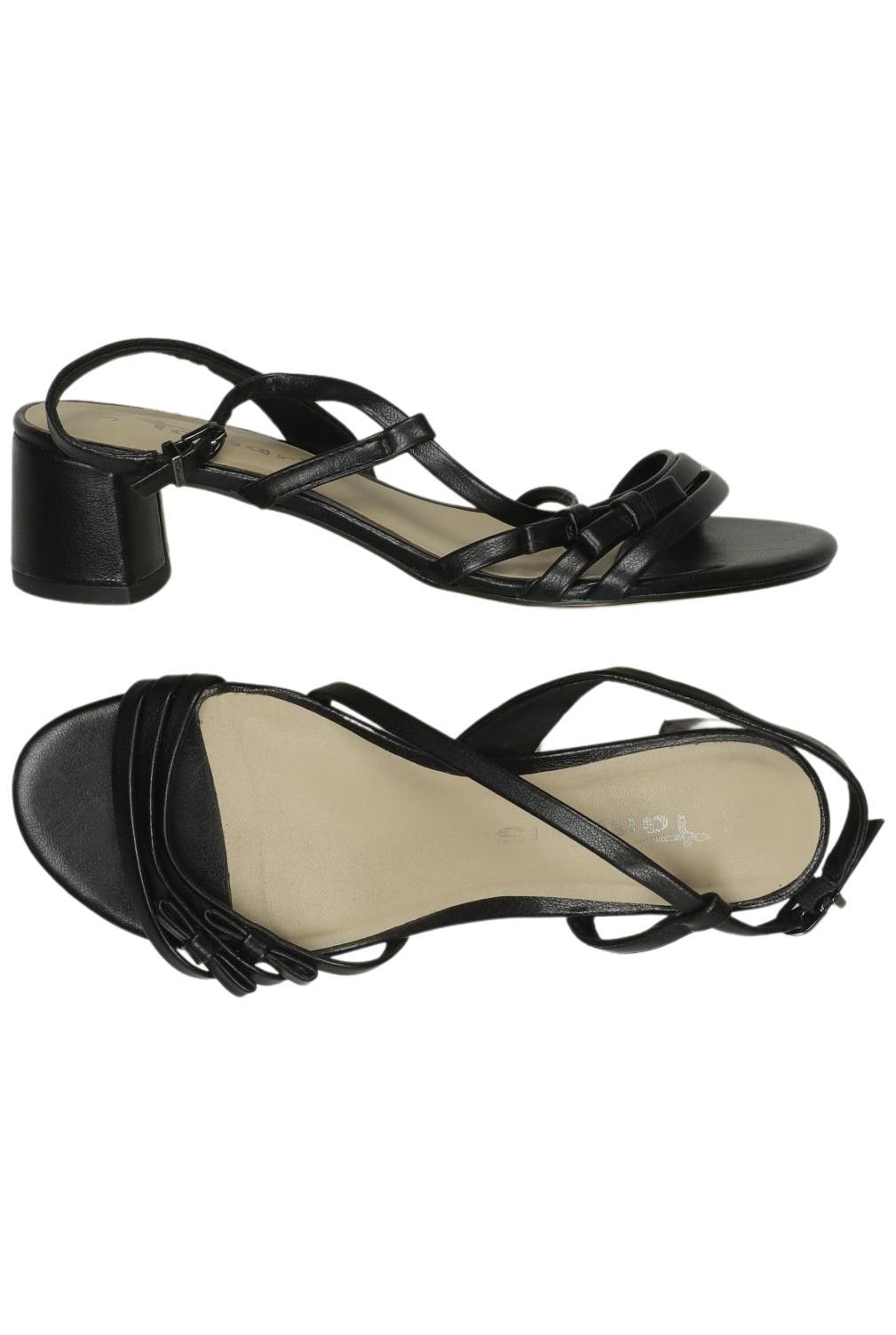 

Tamaris Damen Sandale, schwarz, Gr. 37