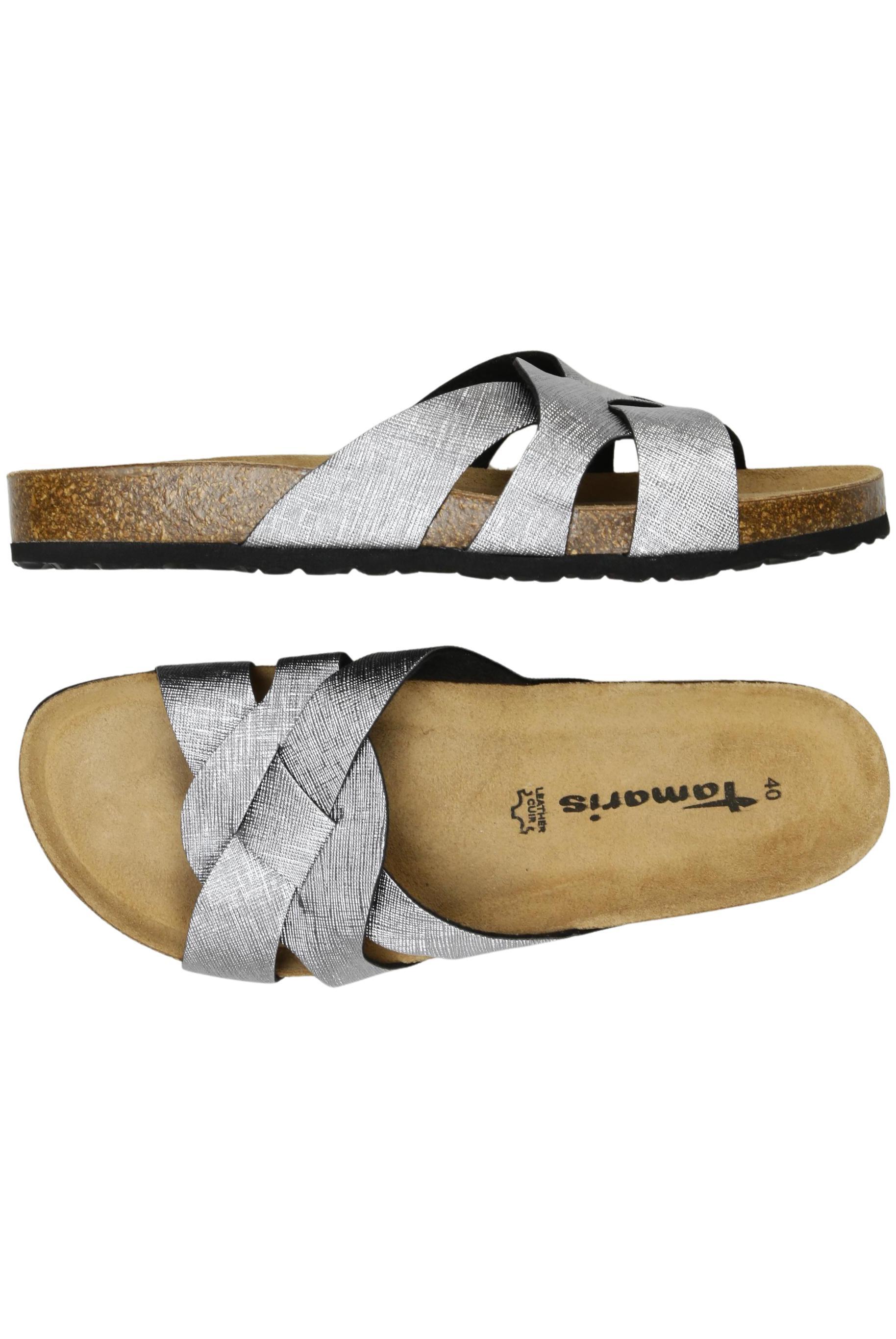 

Tamaris Damen Sandale, grau, Gr. 40