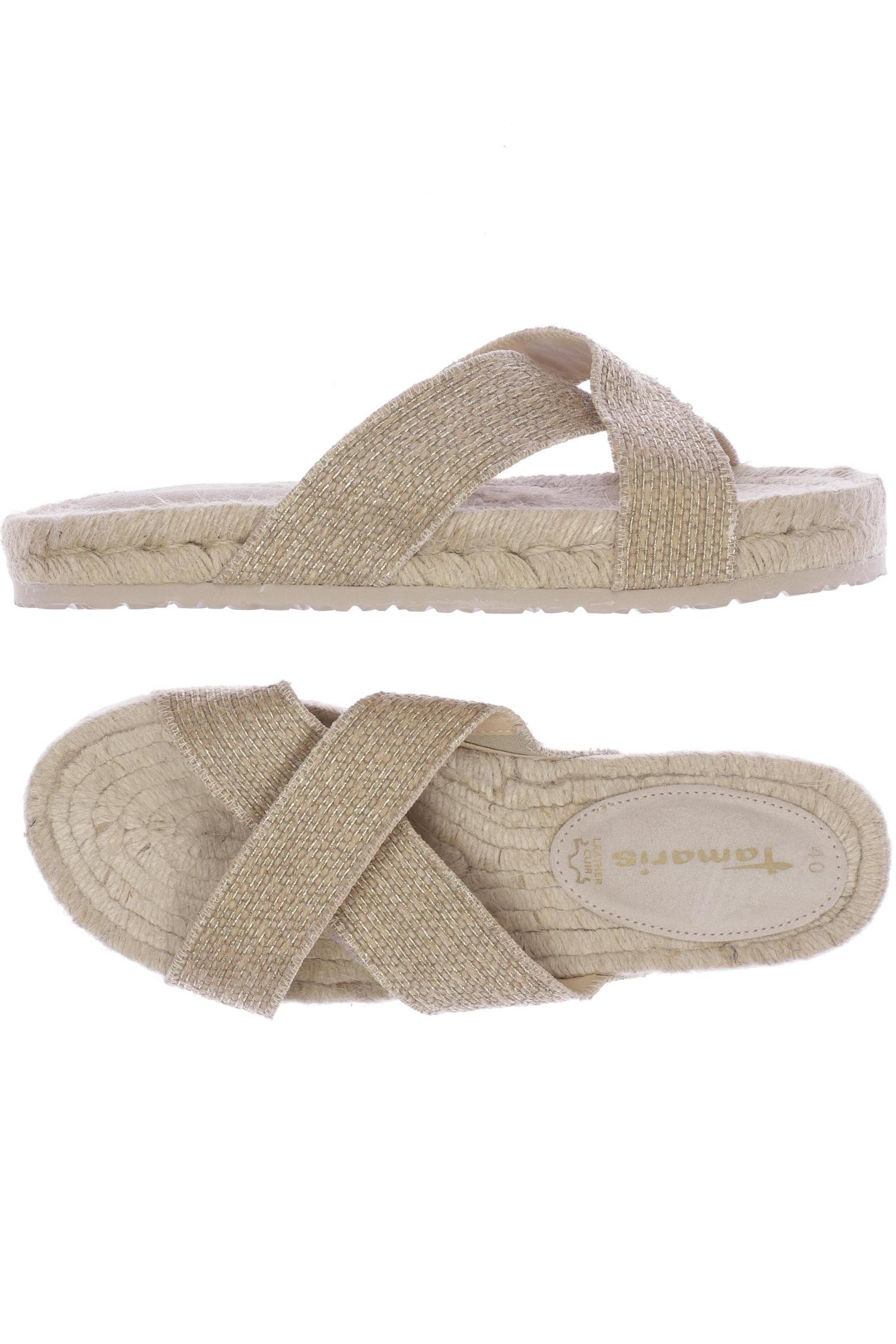 

Tamaris Damen Sandale, beige, Gr. 40