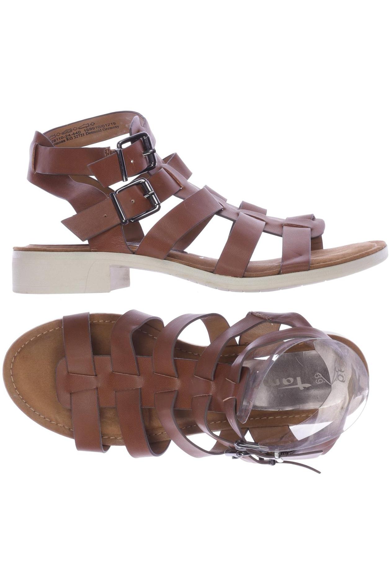 

Tamaris Damen Sandale, braun