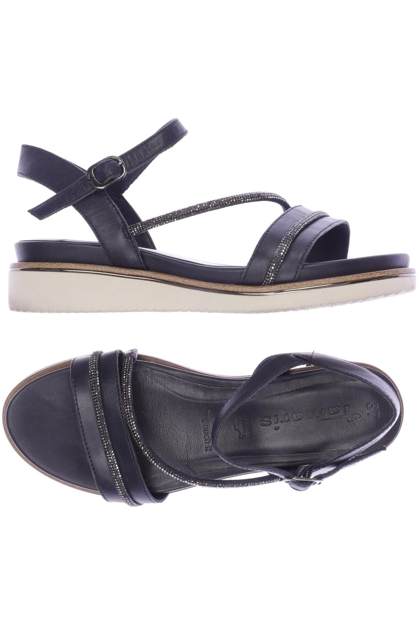 

Tamaris Damen Sandale, marineblau, Gr. 37