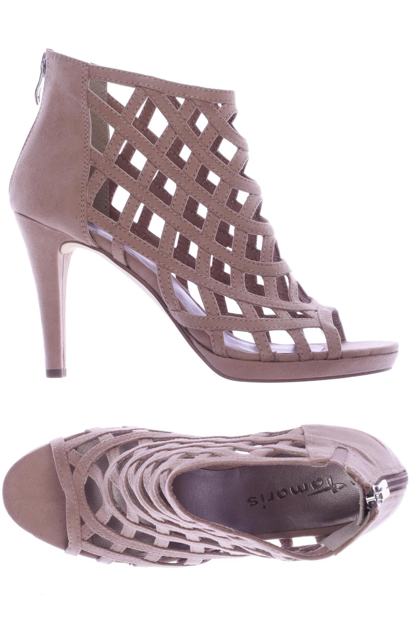 

Tamaris Damen Sandale, beige