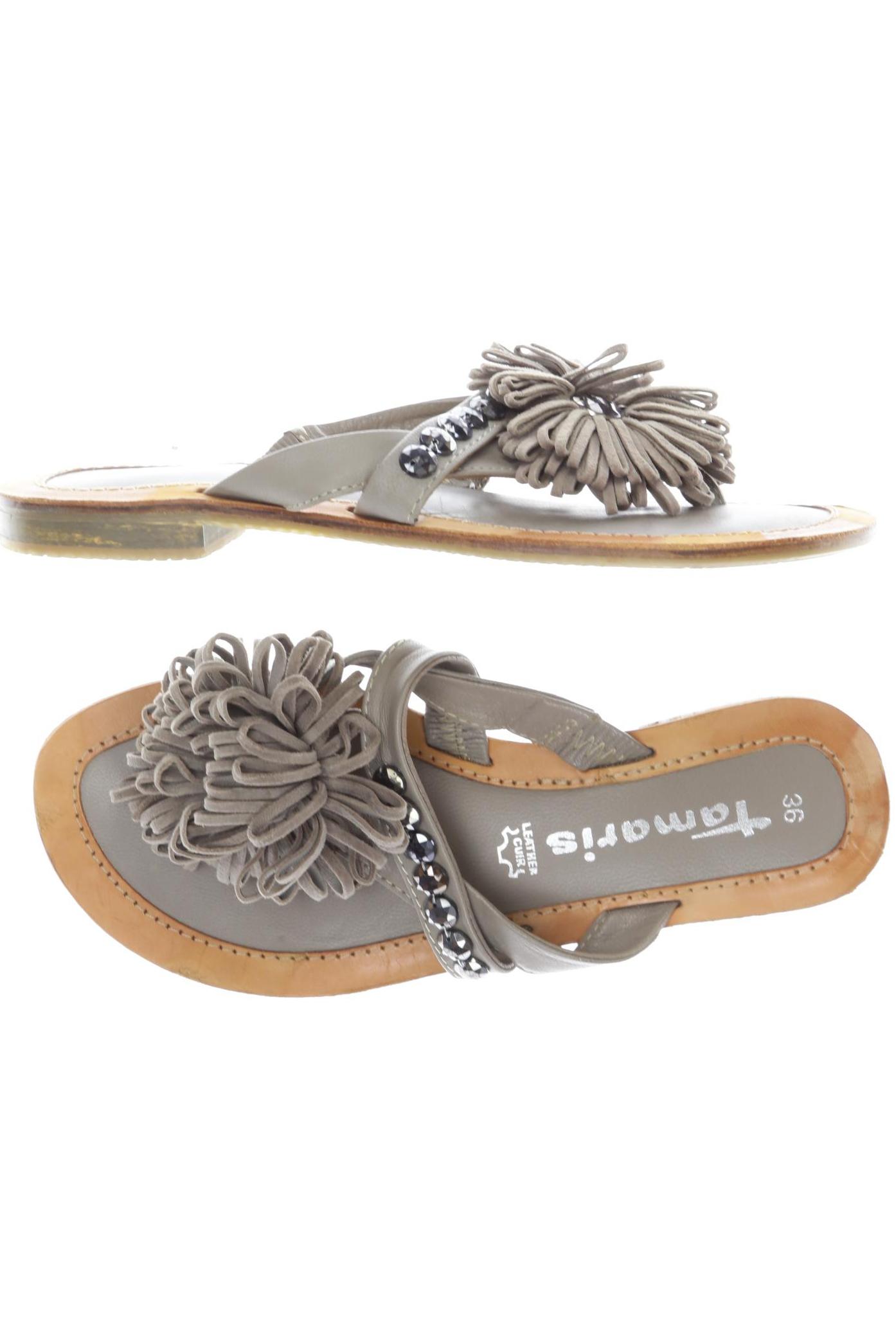 

Tamaris Damen Sandale, grau, Gr. 36