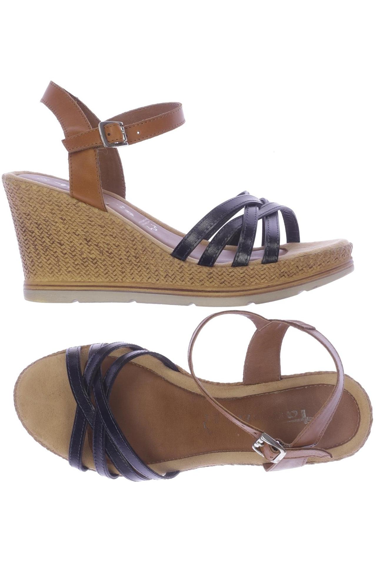 

Tamaris Damen Sandale, marineblau, Gr. 38