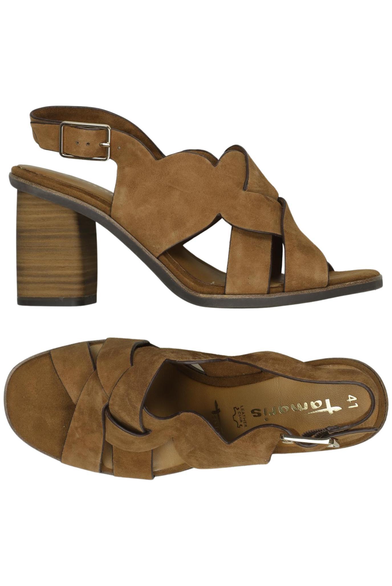 

Tamaris Damen Sandale, braun, Gr. 41