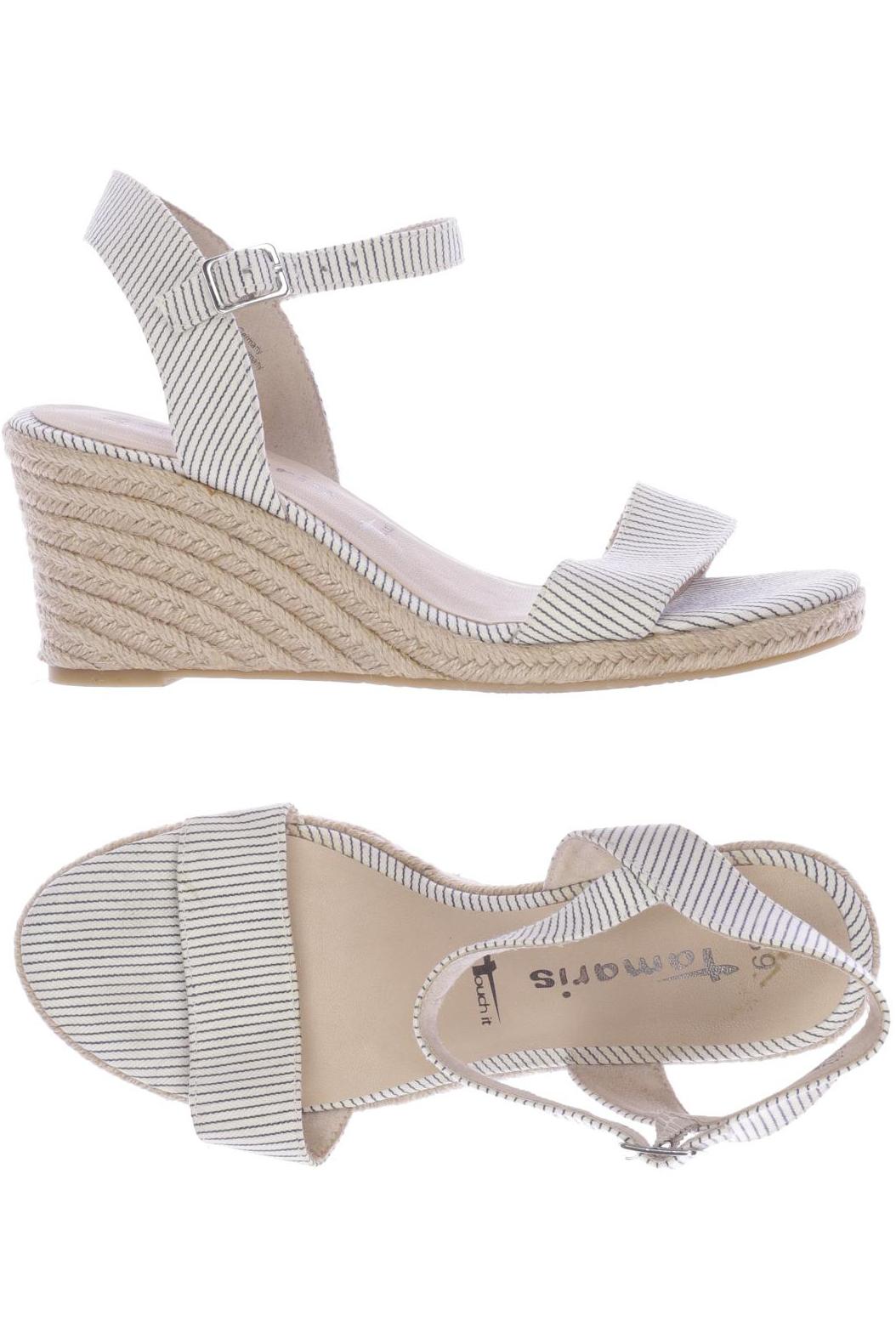 

Tamaris Damen Sandale, beige, Gr. 39