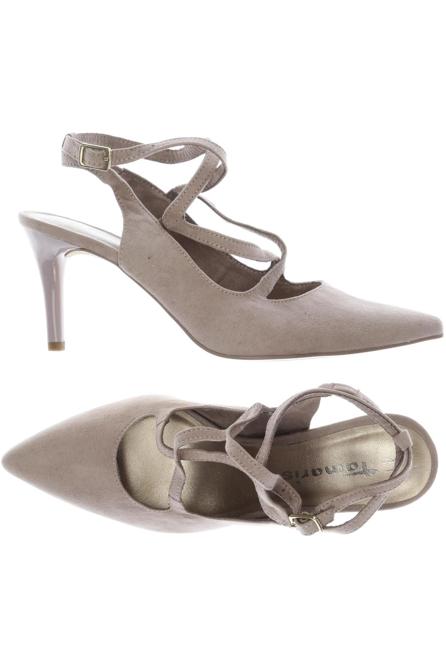 

Tamaris Damen Sandale, beige, Gr. 41