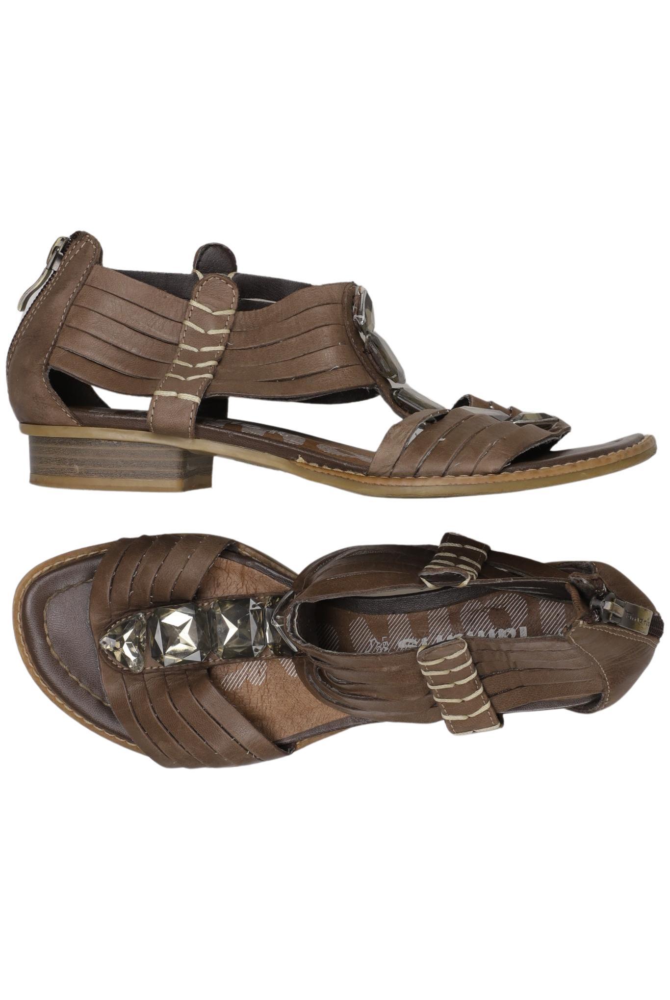 

Tamaris Damen Sandale, braun, Gr. 36