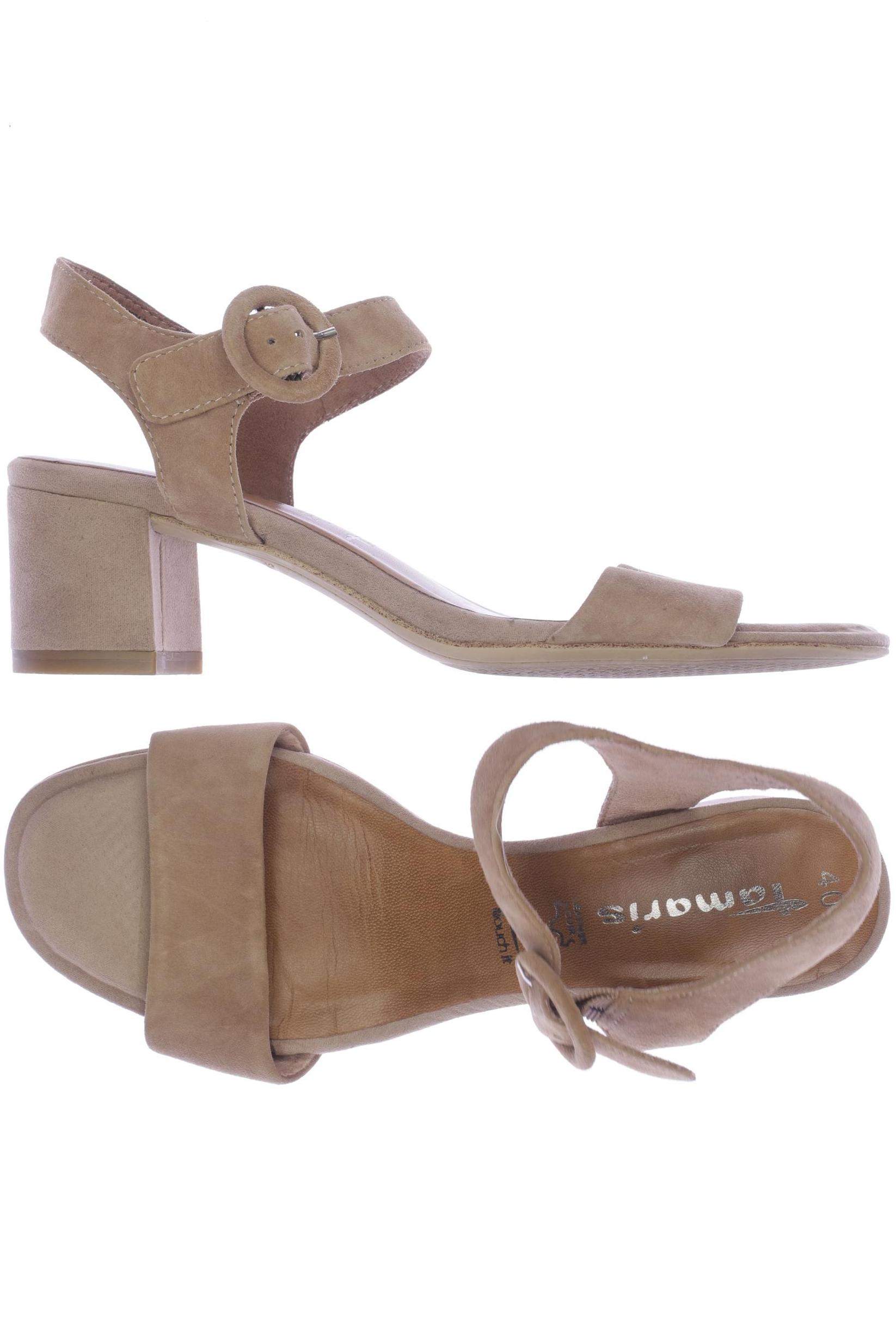 

Tamaris Damen Sandale, beige, Gr. 40