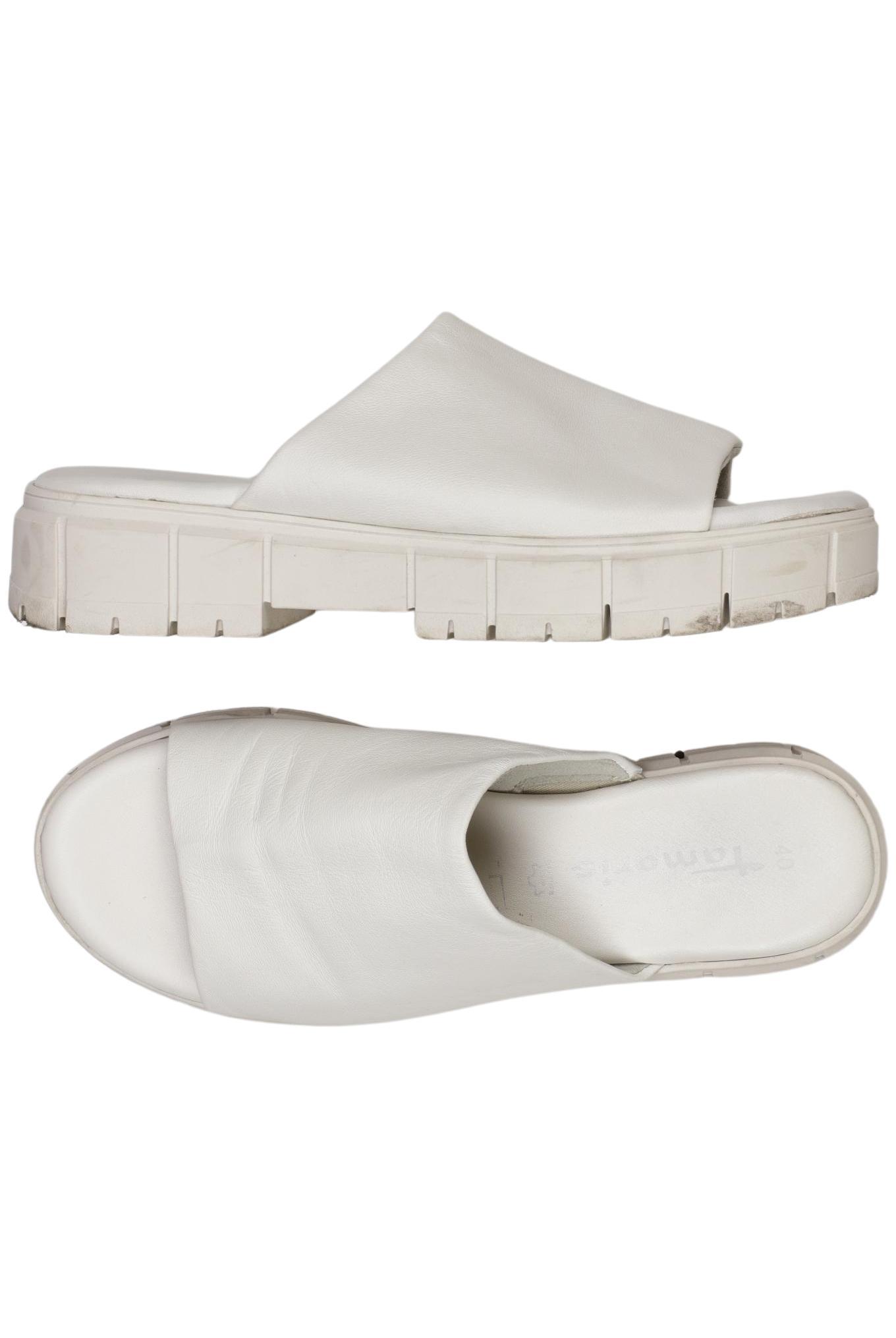 

Tamaris Damen Sandale, weiß, Gr. 40