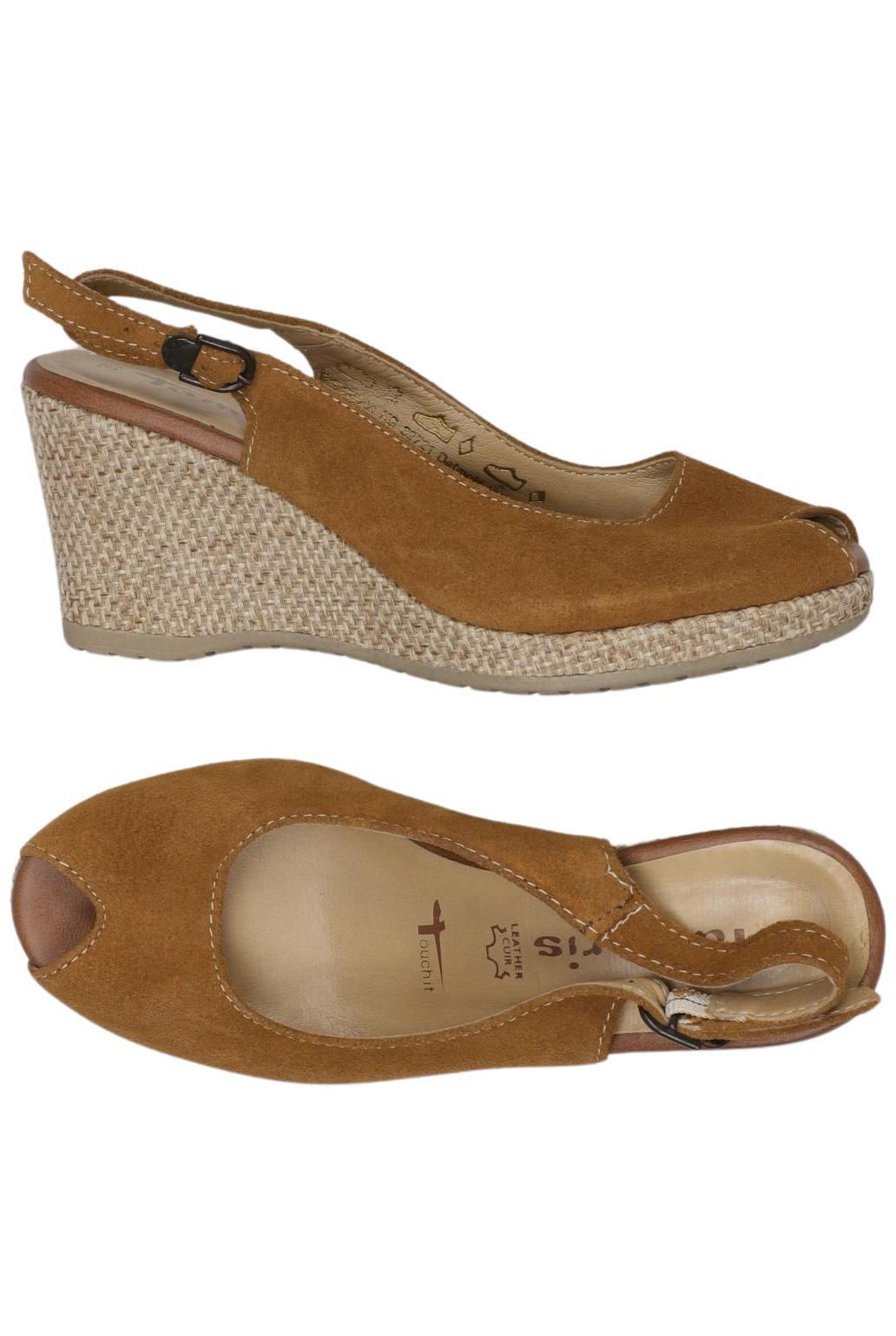 

Tamaris Damen Sandale, braun, Gr. 35