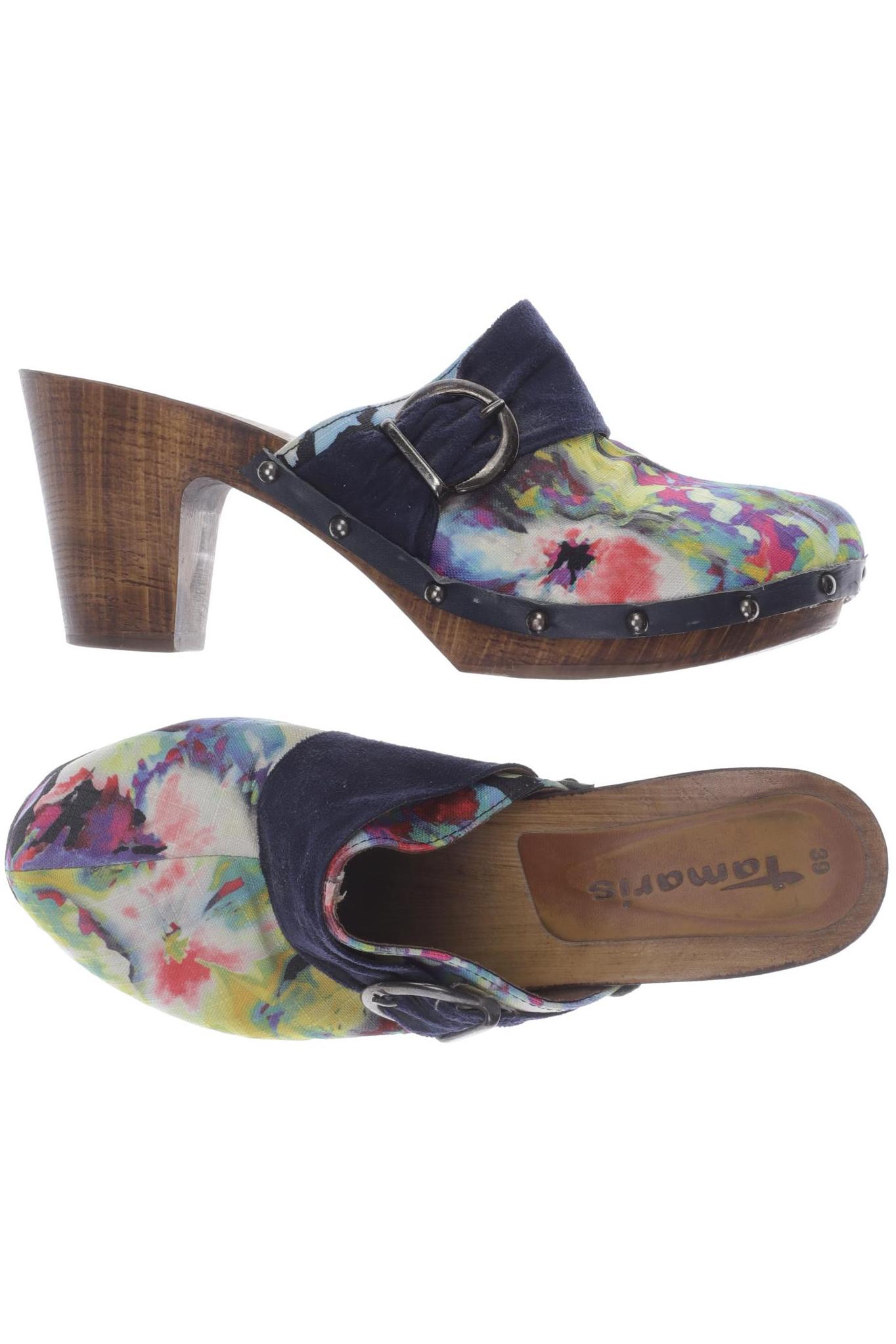 

Tamaris Damen Sandale, mehrfarbig