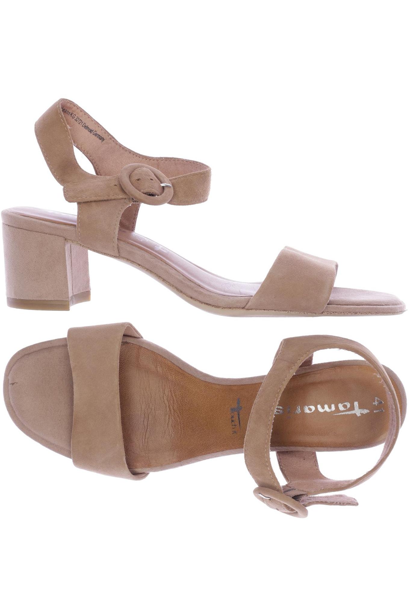 

Tamaris Damen Sandale, beige, Gr. 41