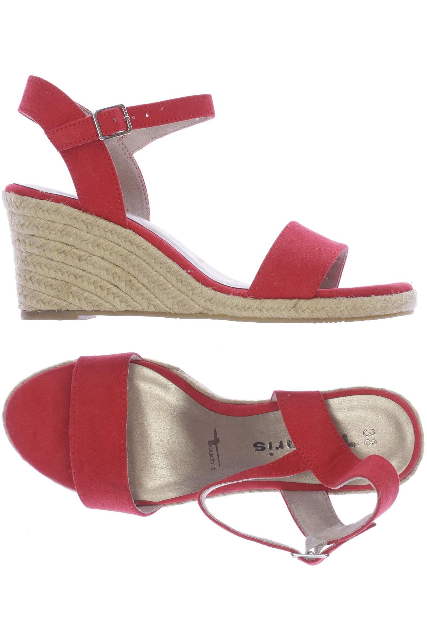 

Tamaris Damen Sandale, rot, Gr. 38