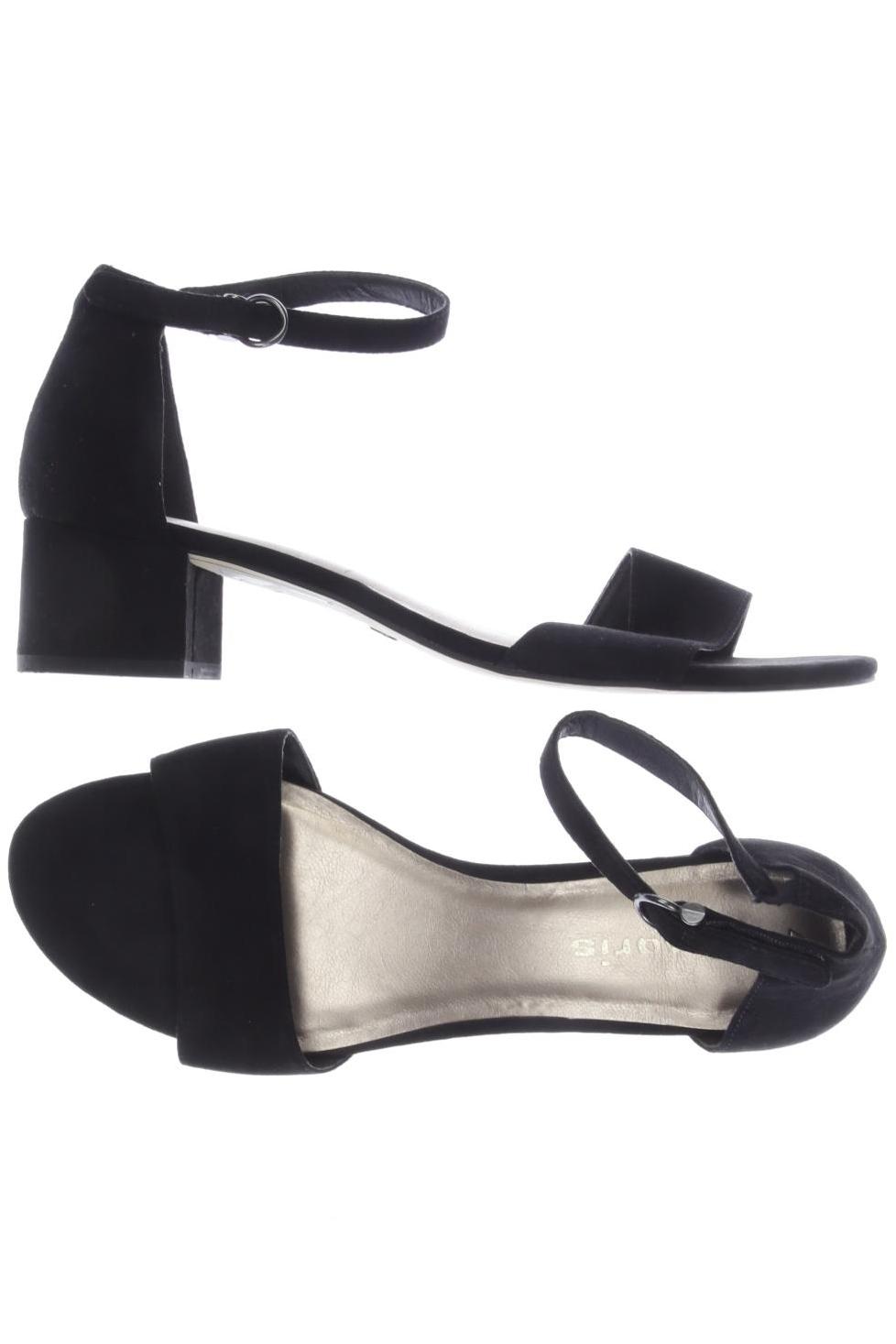 

Tamaris Damen Sandale, schwarz, Gr. 41