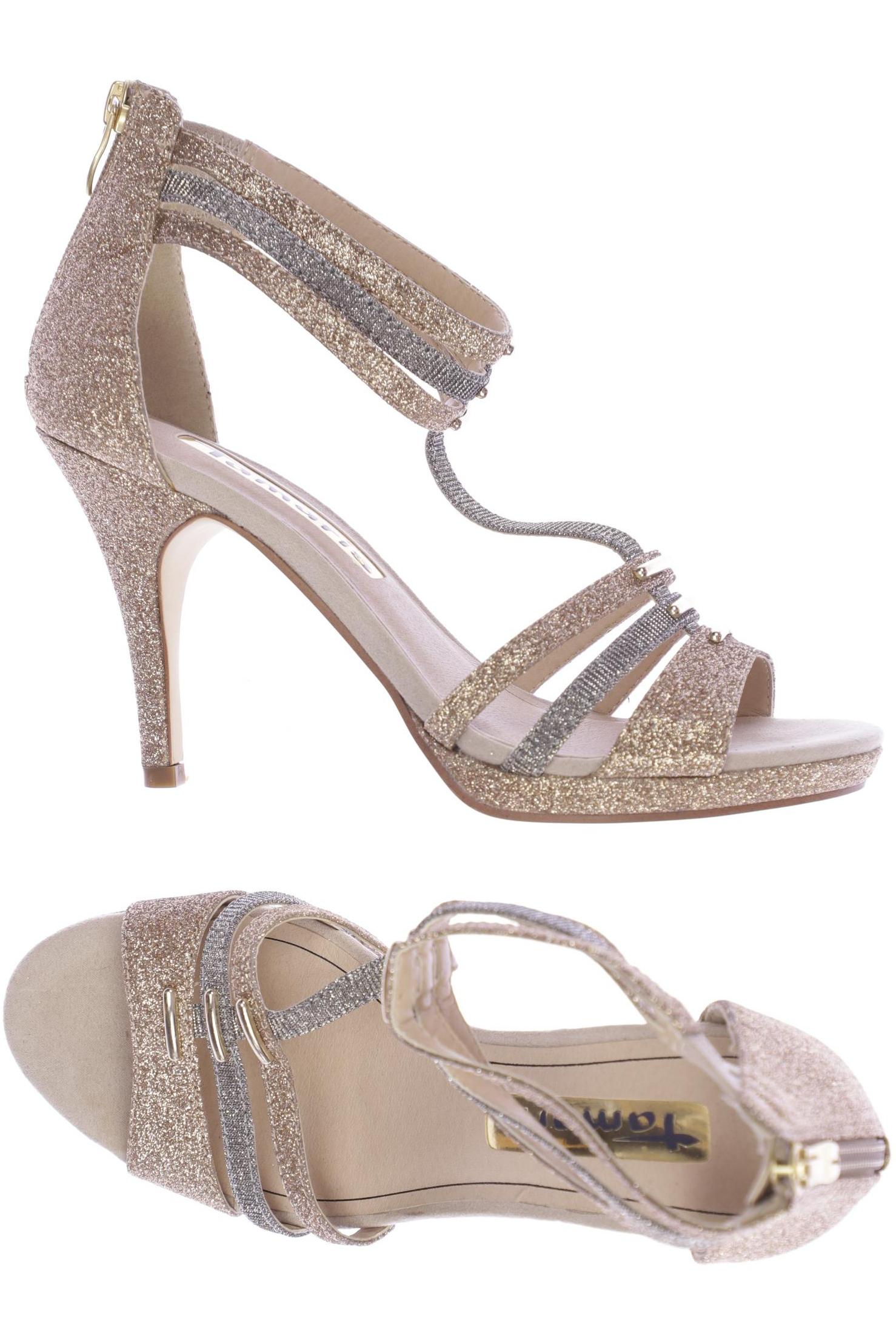 

Tamaris Damen Sandale, beige, Gr. 39