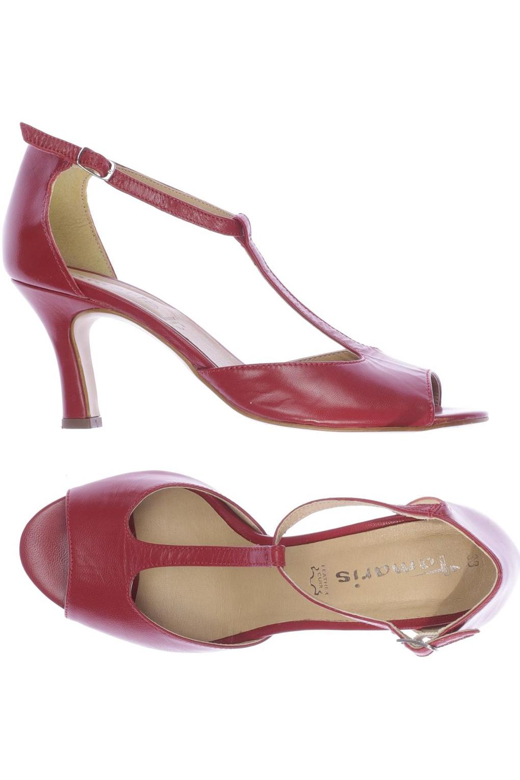 

Tamaris Damen Sandale, rot, Gr. 38