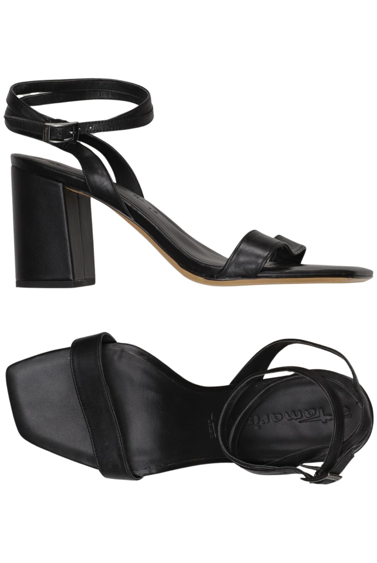 

Tamaris Damen Sandale, schwarz, Gr. 41