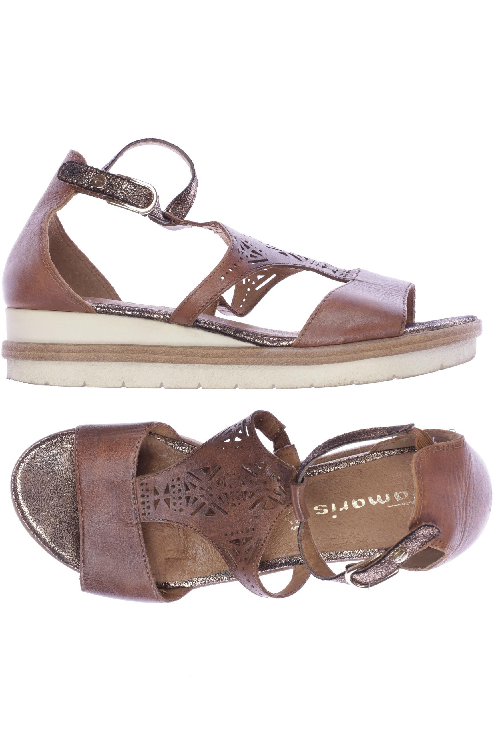 

Tamaris Damen Sandale, braun, Gr. 39