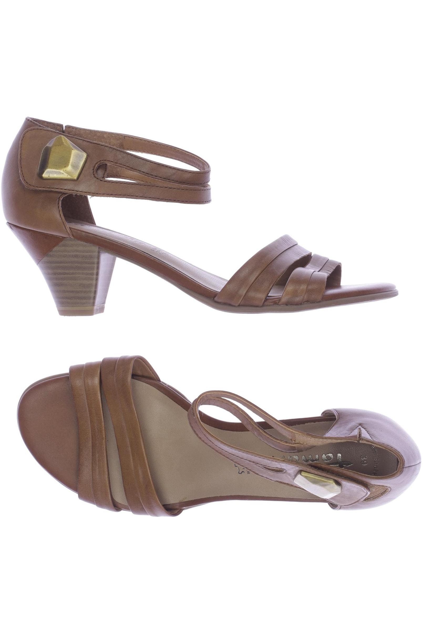 

Tamaris Damen Sandale, braun, Gr. 39