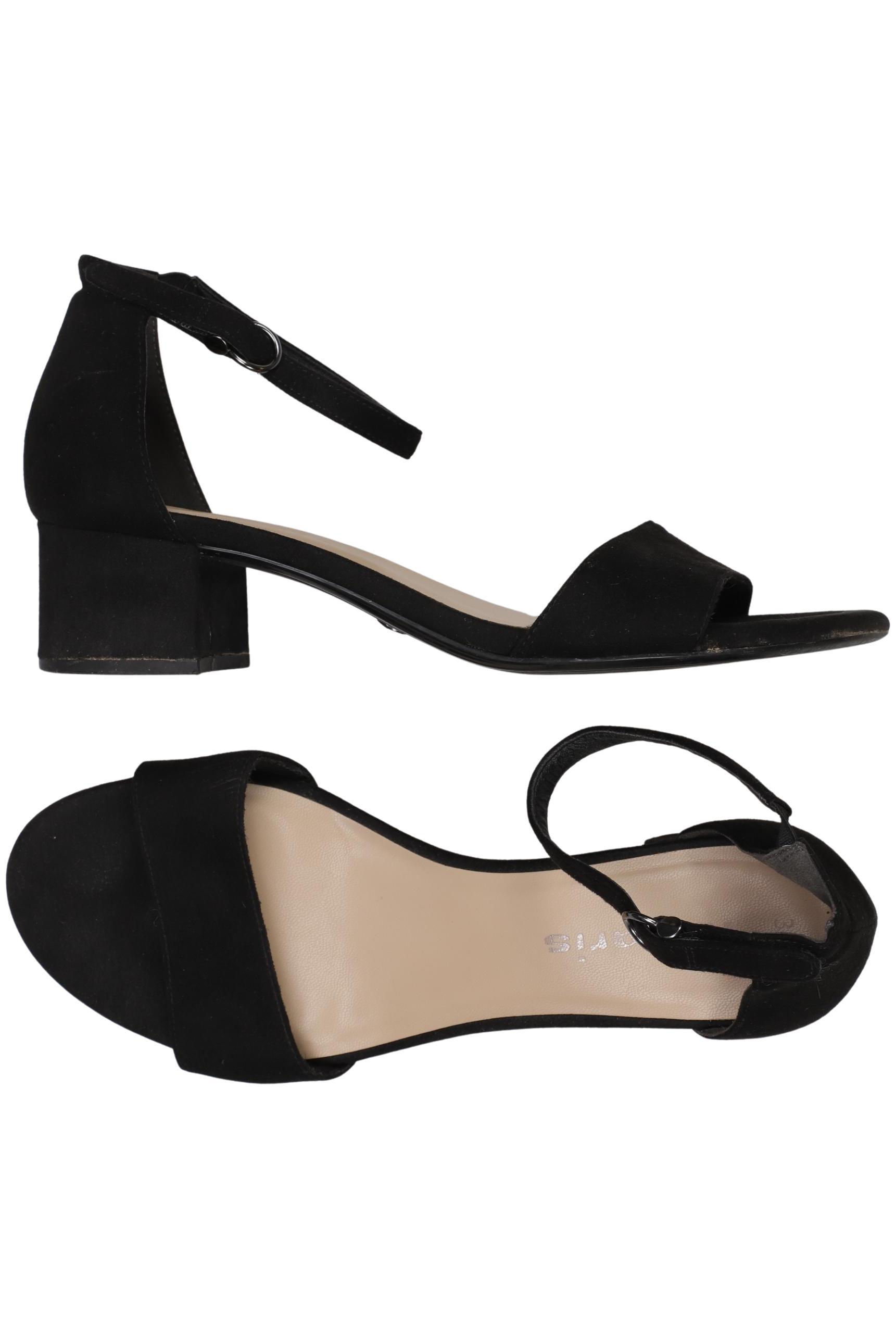 

Tamaris Damen Sandale, schwarz, Gr. 39