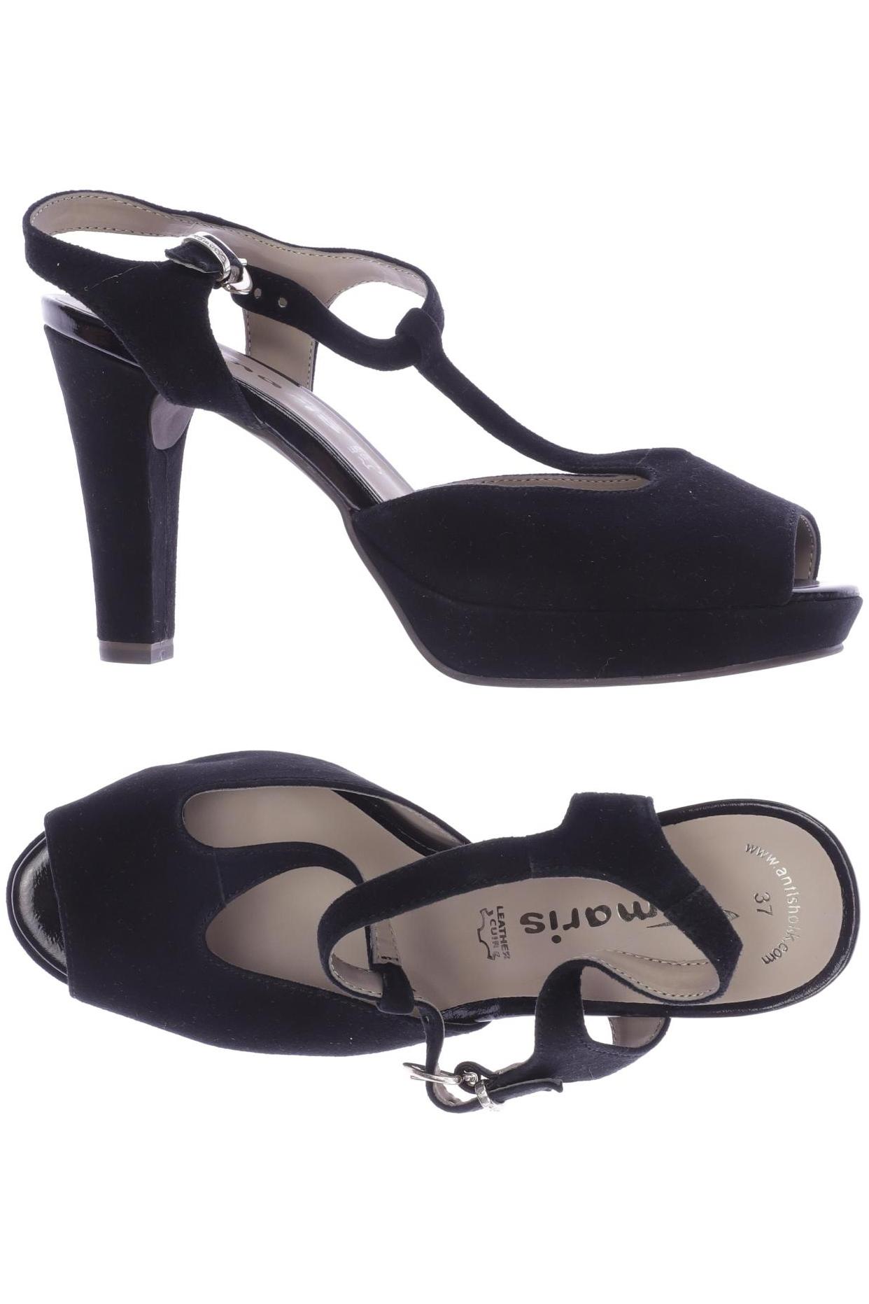 

Tamaris Damen Sandale, schwarz