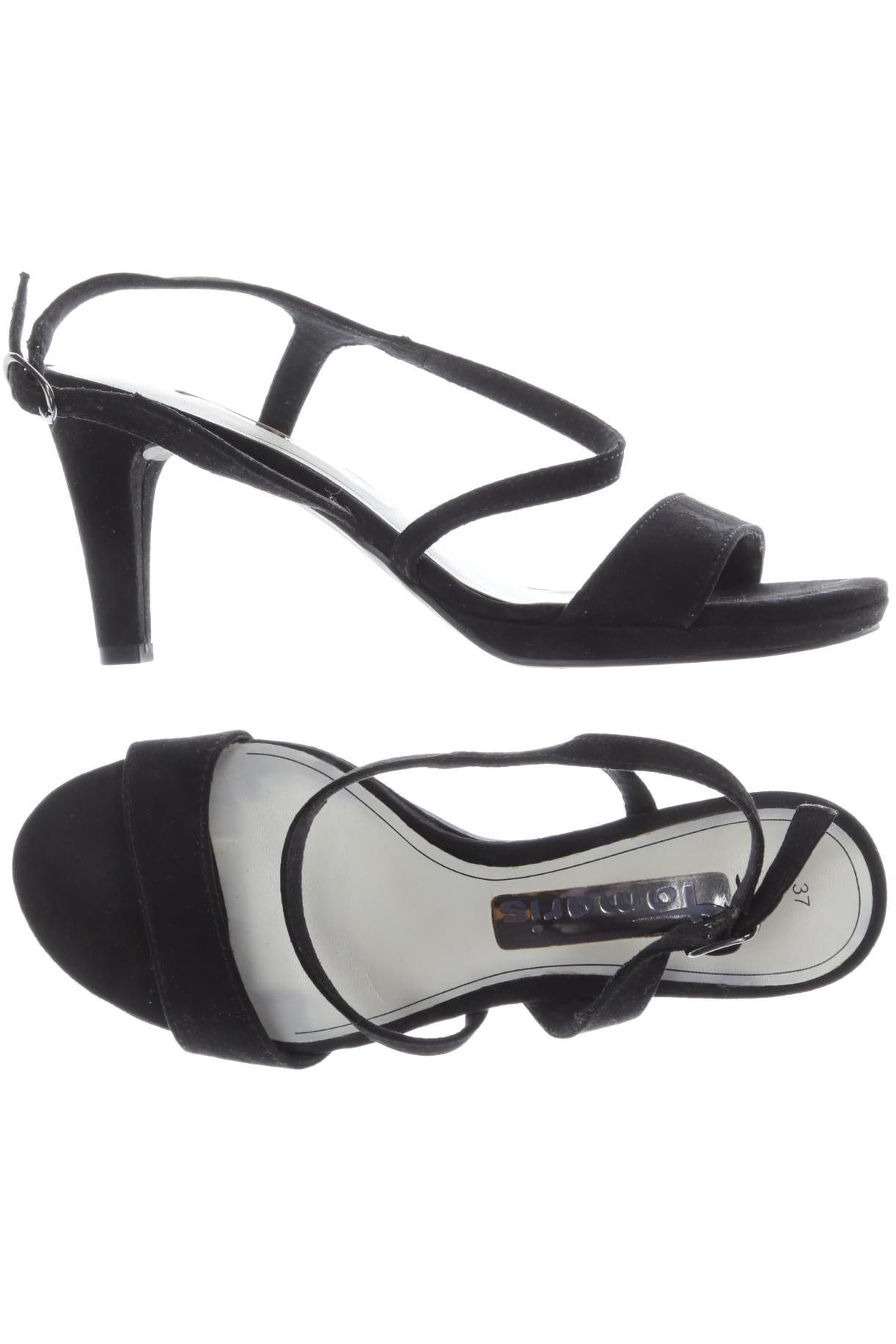 

Tamaris Damen Sandale, schwarz, Gr. 37