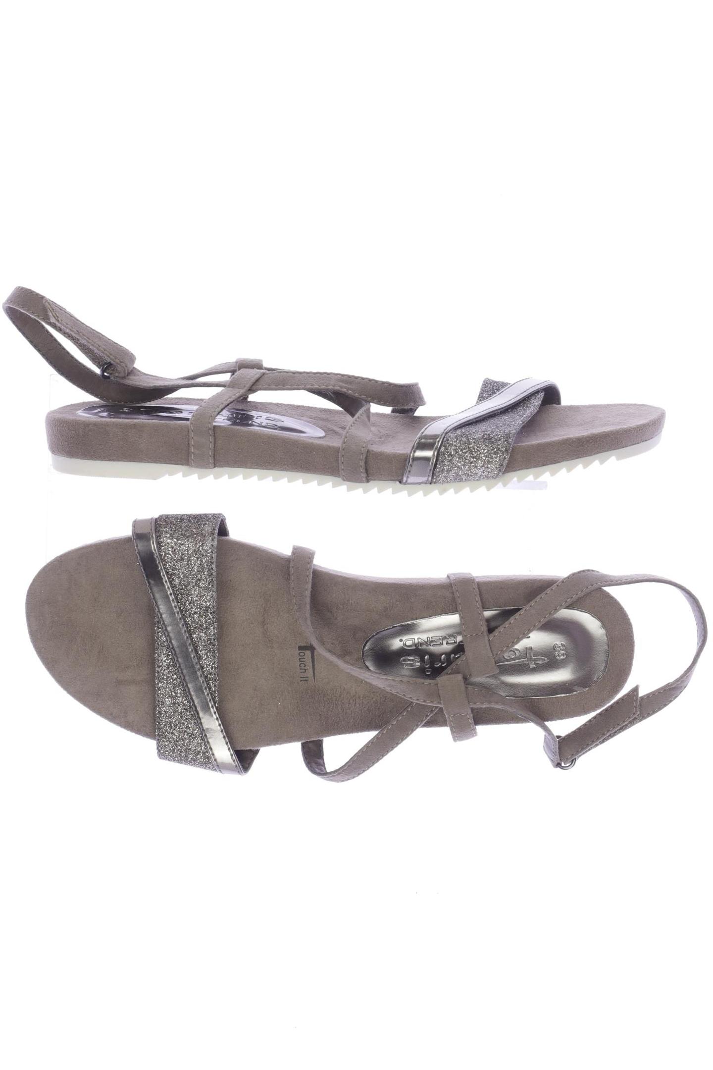 

Tamaris Damen Sandale, braun, Gr. 39