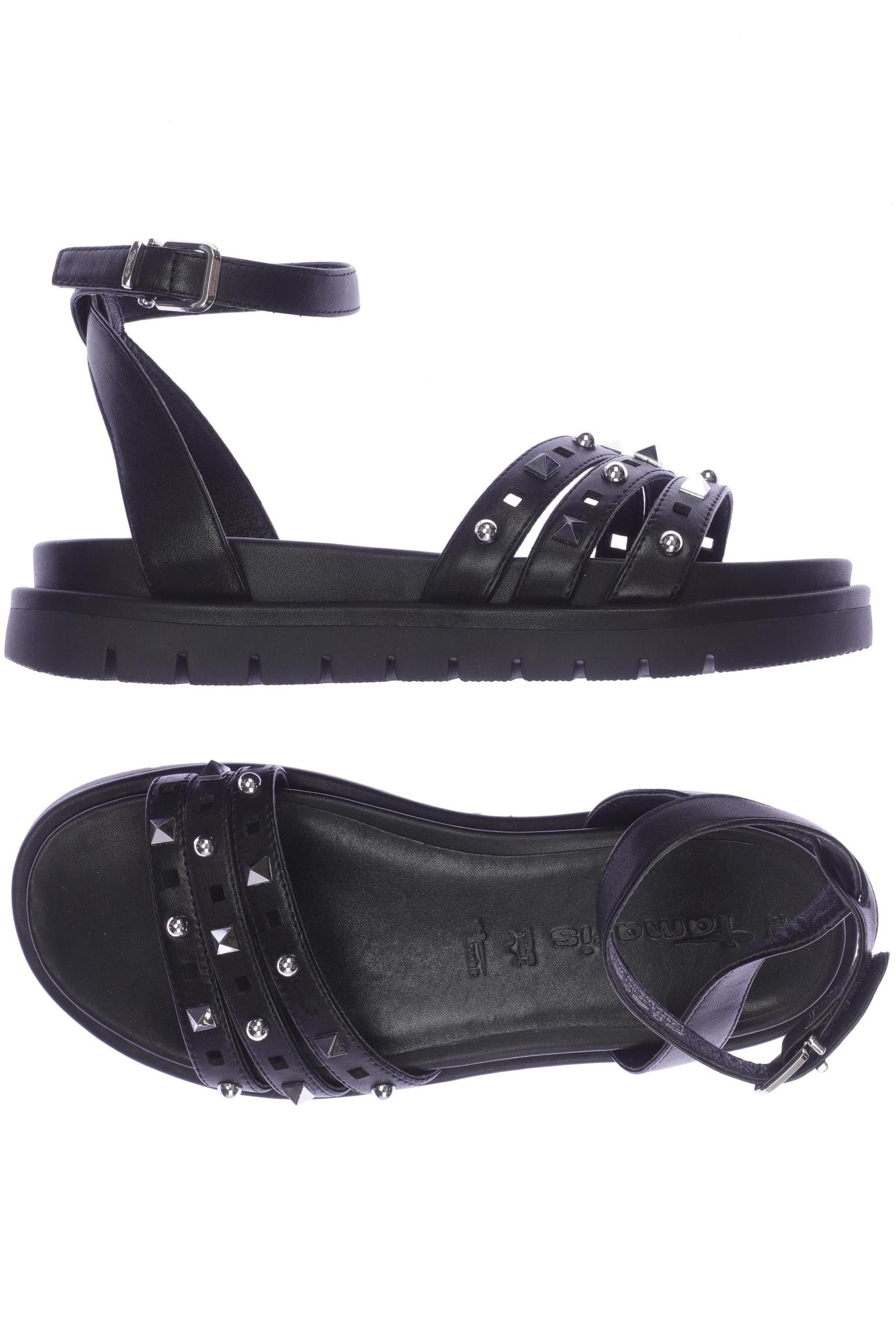 

Tamaris Damen Sandale, schwarz, Gr. 39