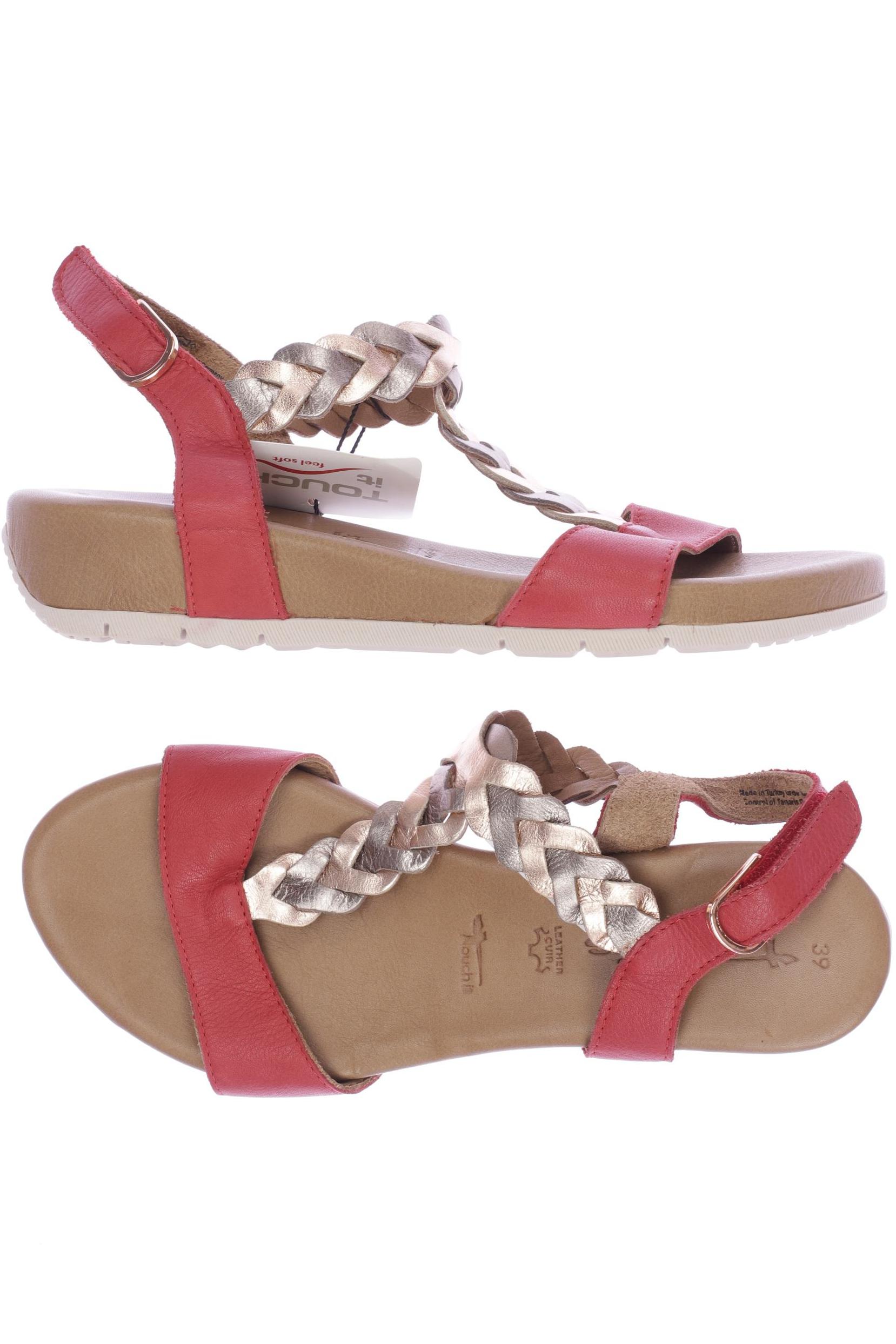 

Tamaris Damen Sandale, rot, Gr. 39