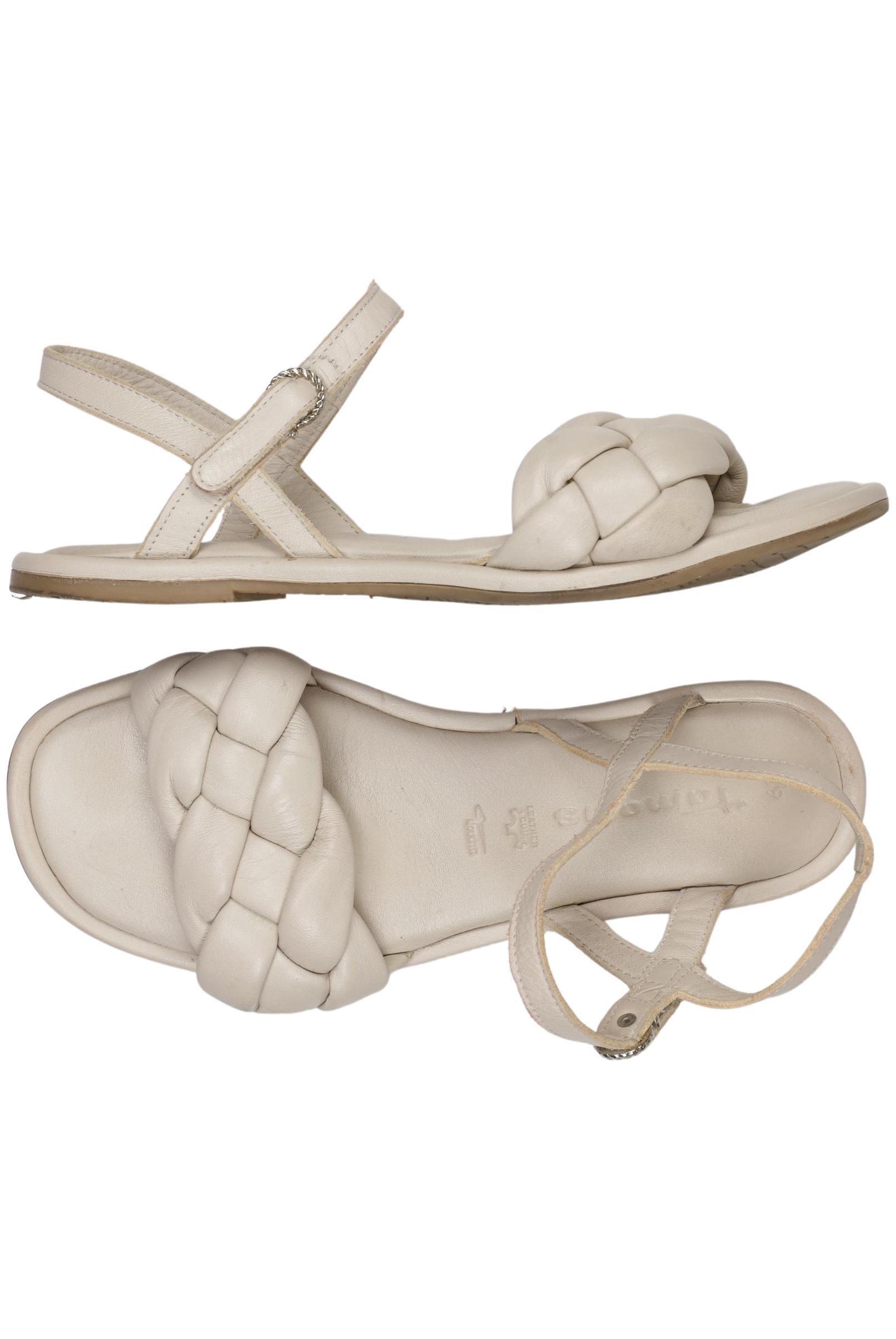 

Tamaris Damen Sandale, cremeweiß, Gr. 36