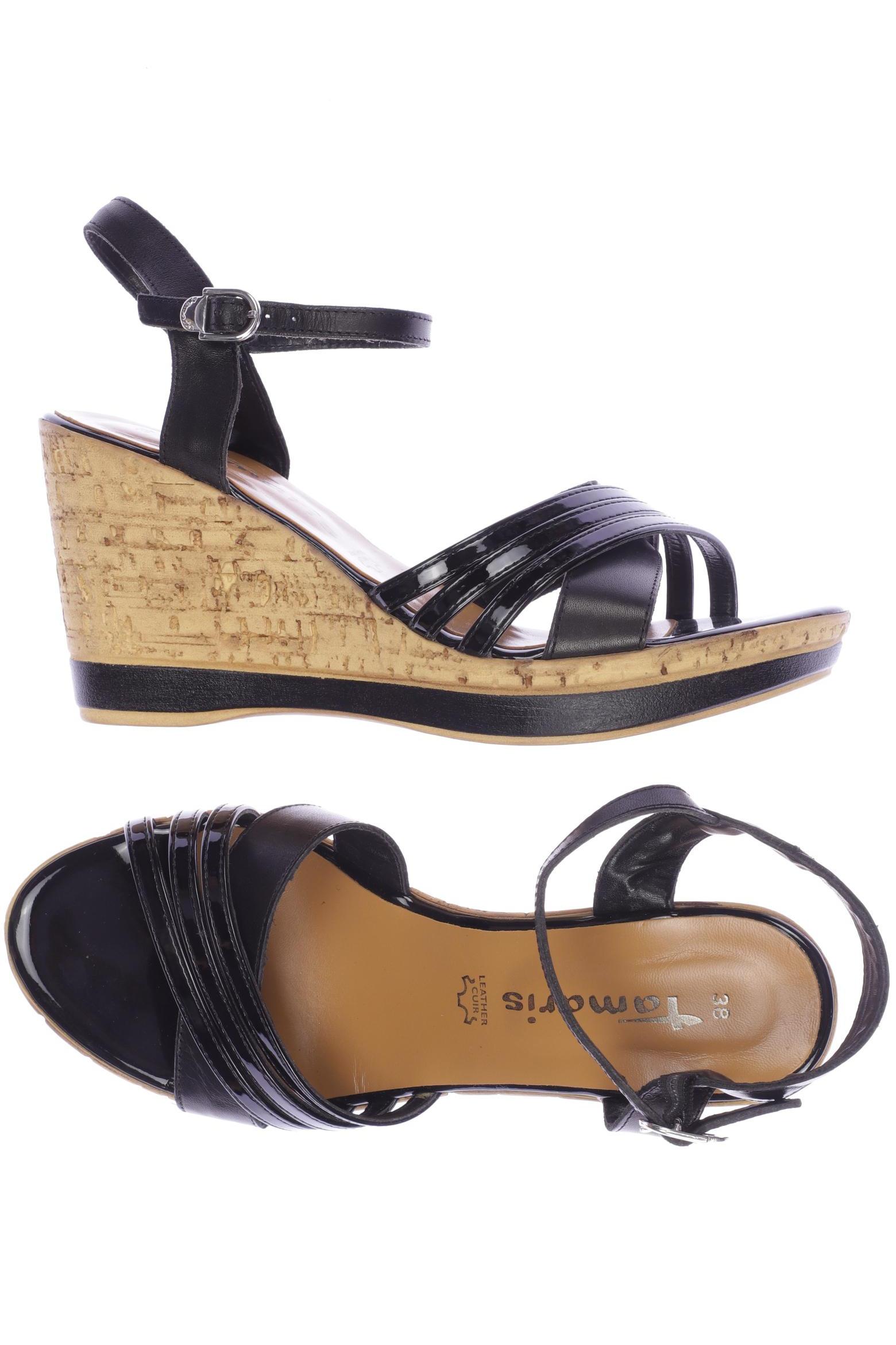 

Tamaris Damen Sandale, schwarz