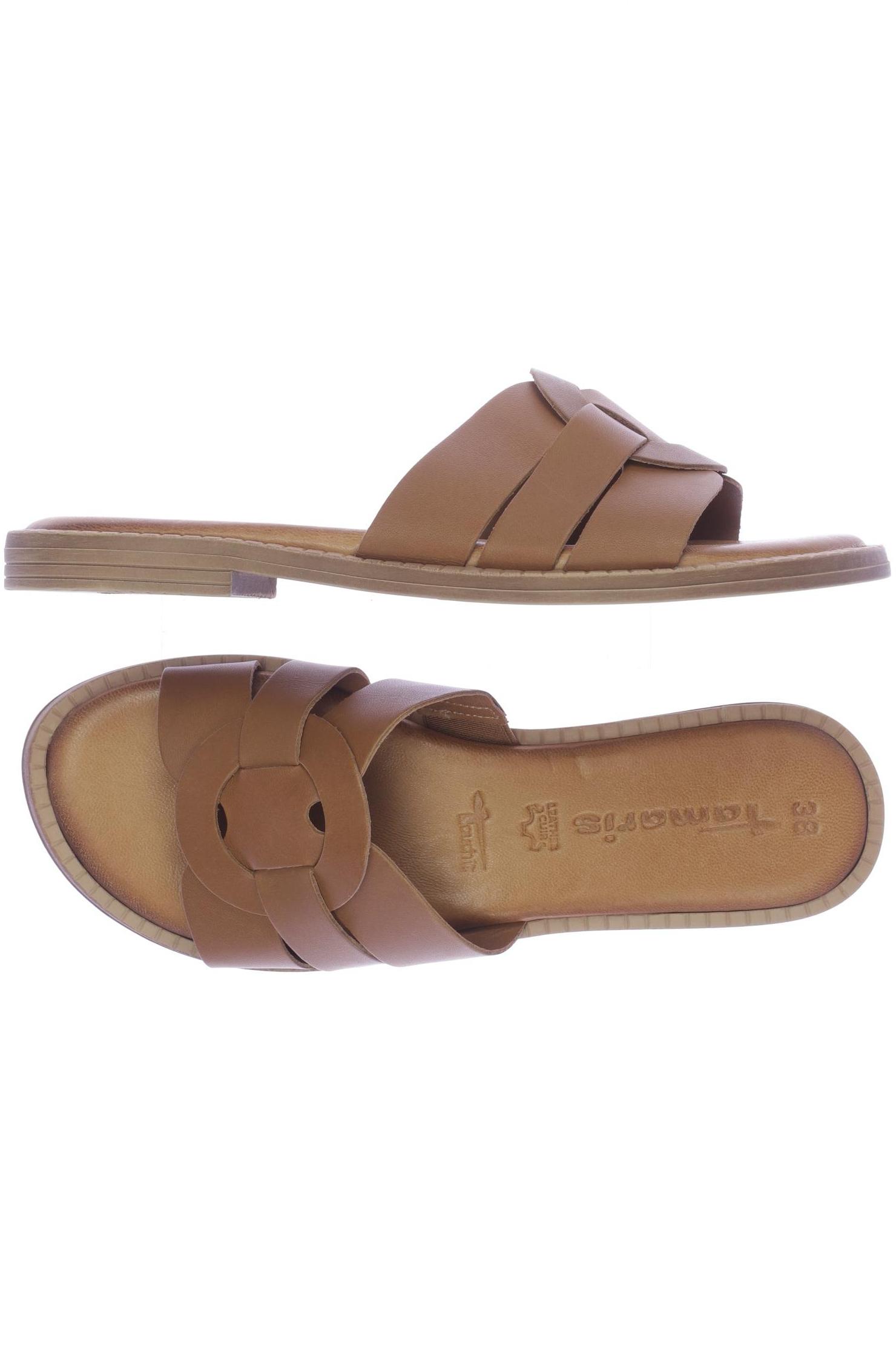 

Tamaris Damen Sandale, braun, Gr. 38