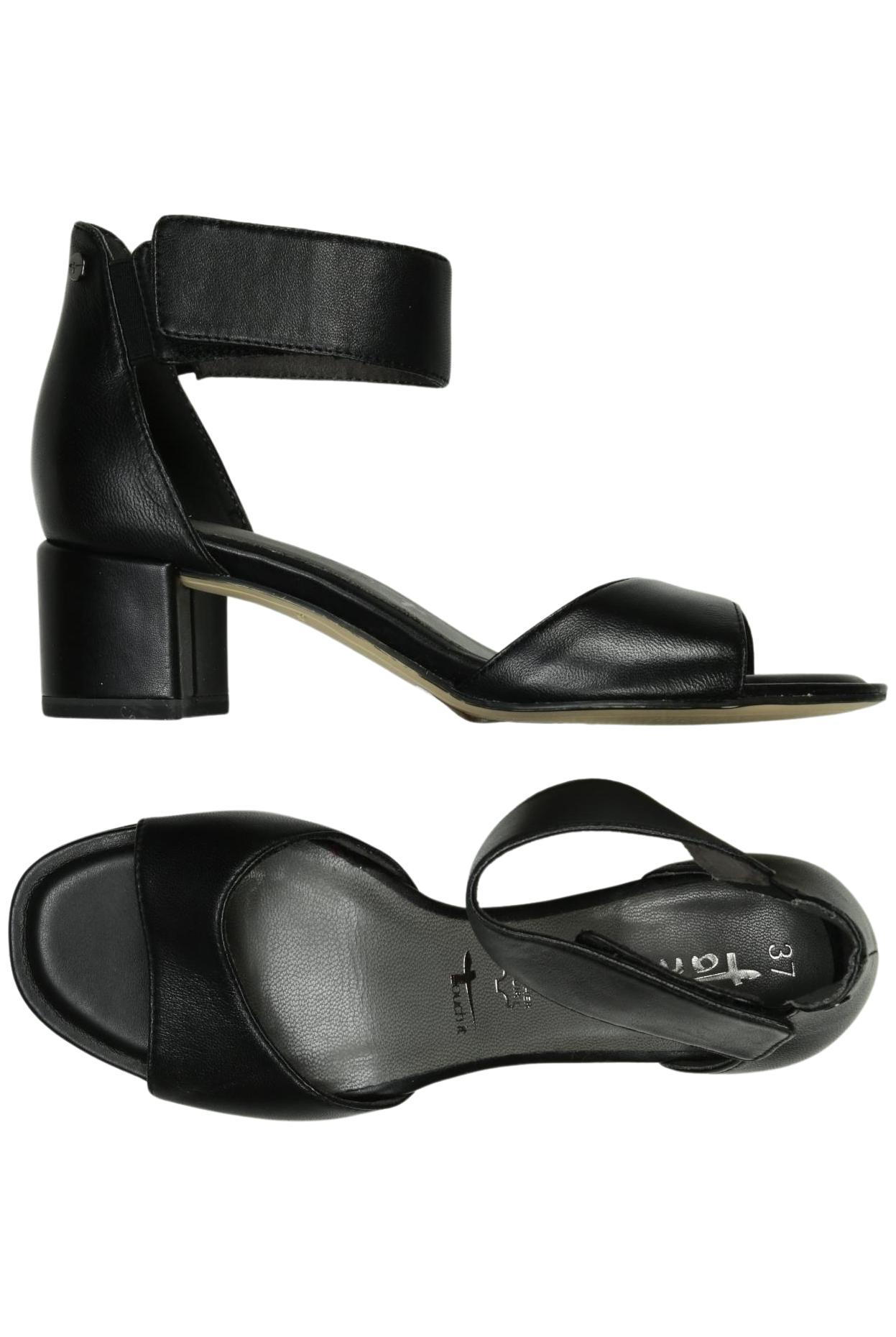 

Tamaris Damen Sandale, schwarz, Gr. 37